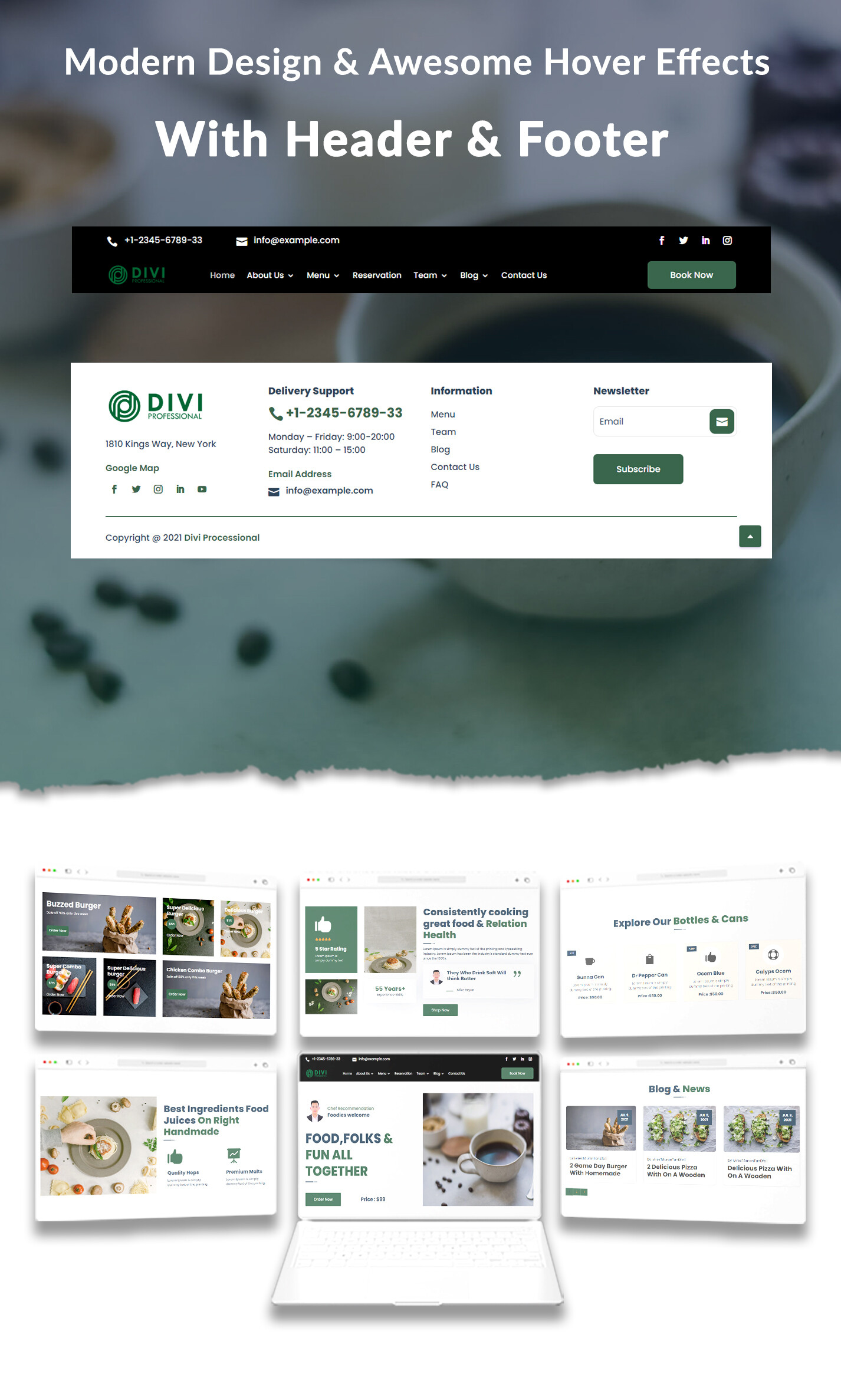 Divi Lawyer and Law Firm Child Theme