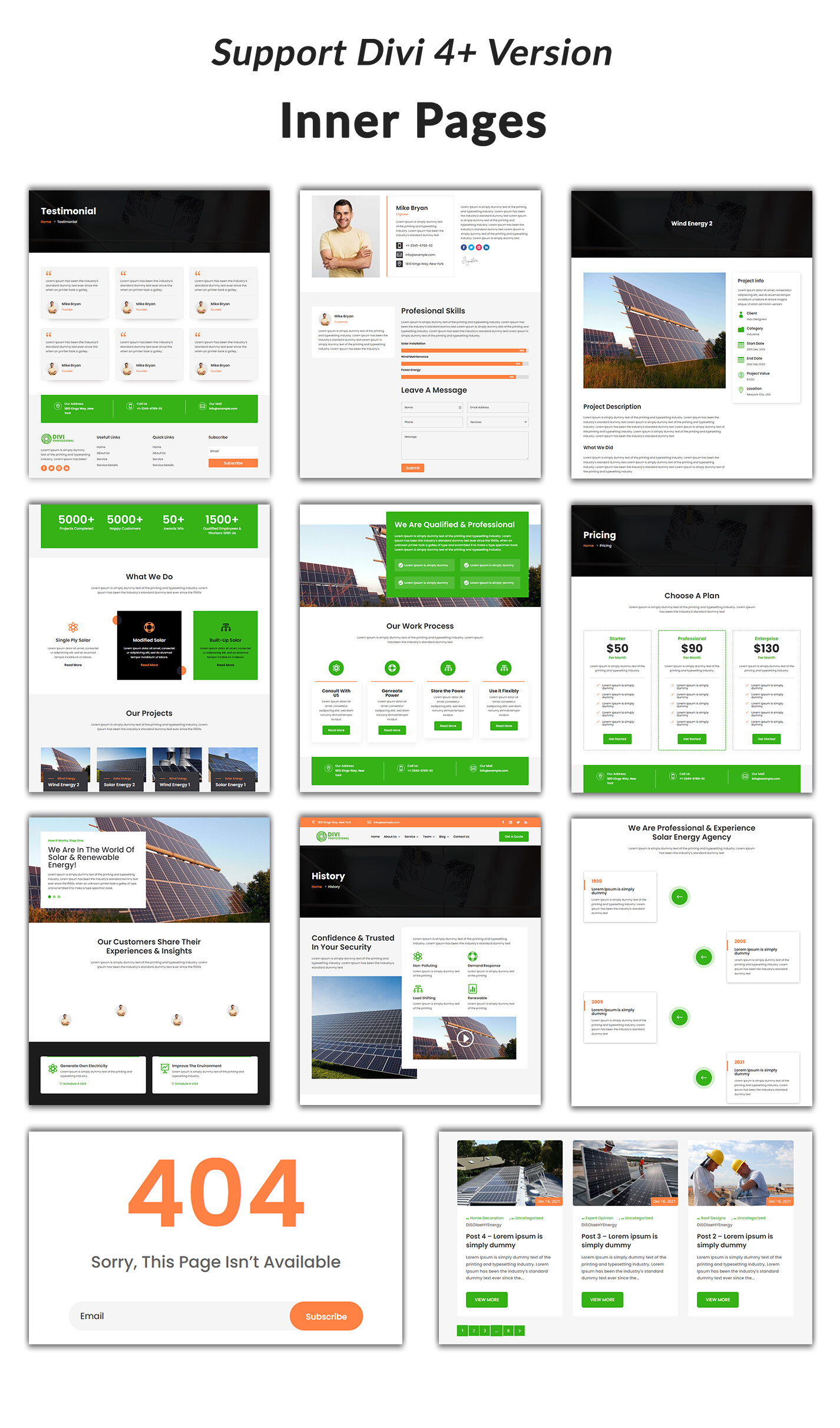 Divi Lawyer and Law Firm Child Theme