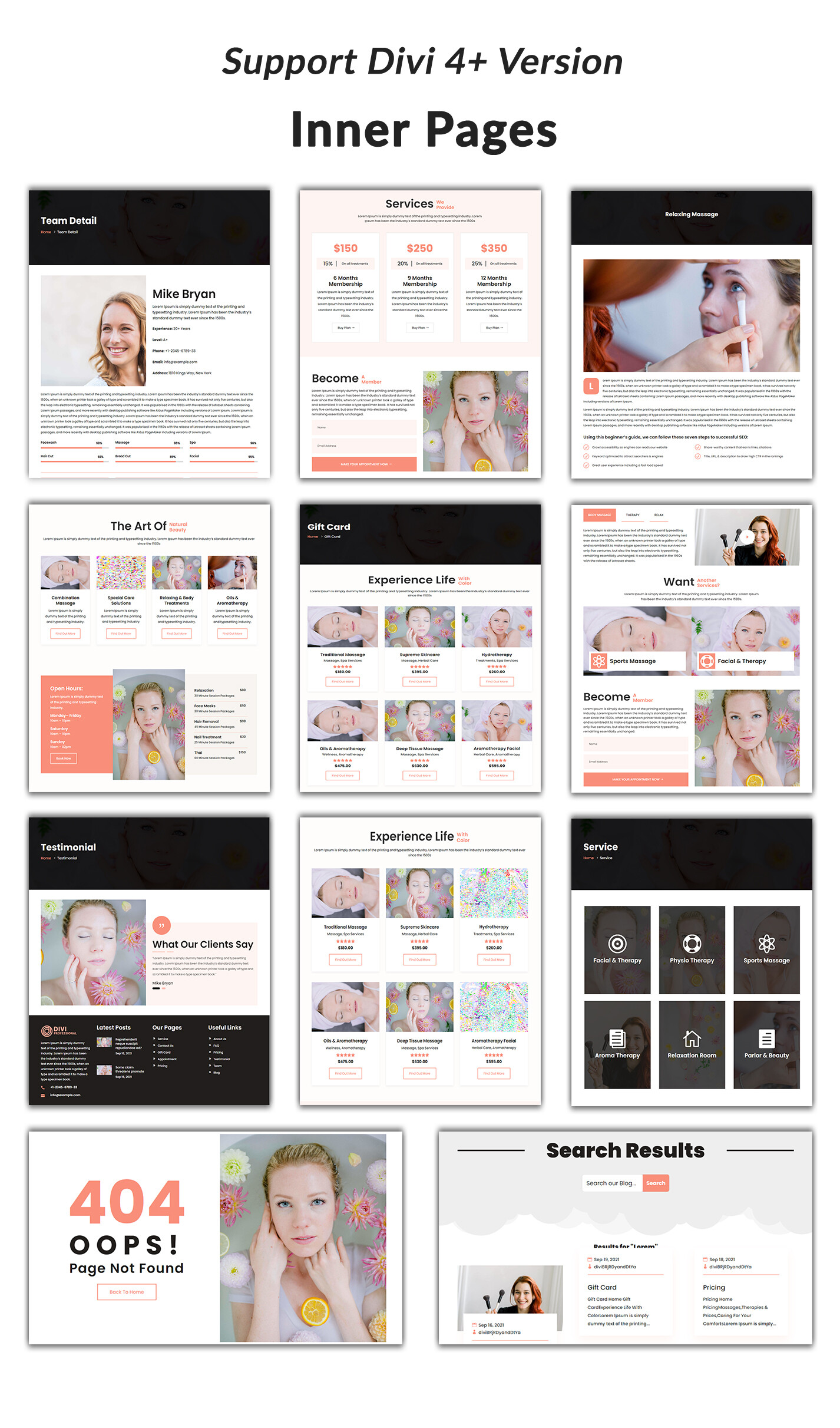 Divi Lawyer and Law Firm Child Theme