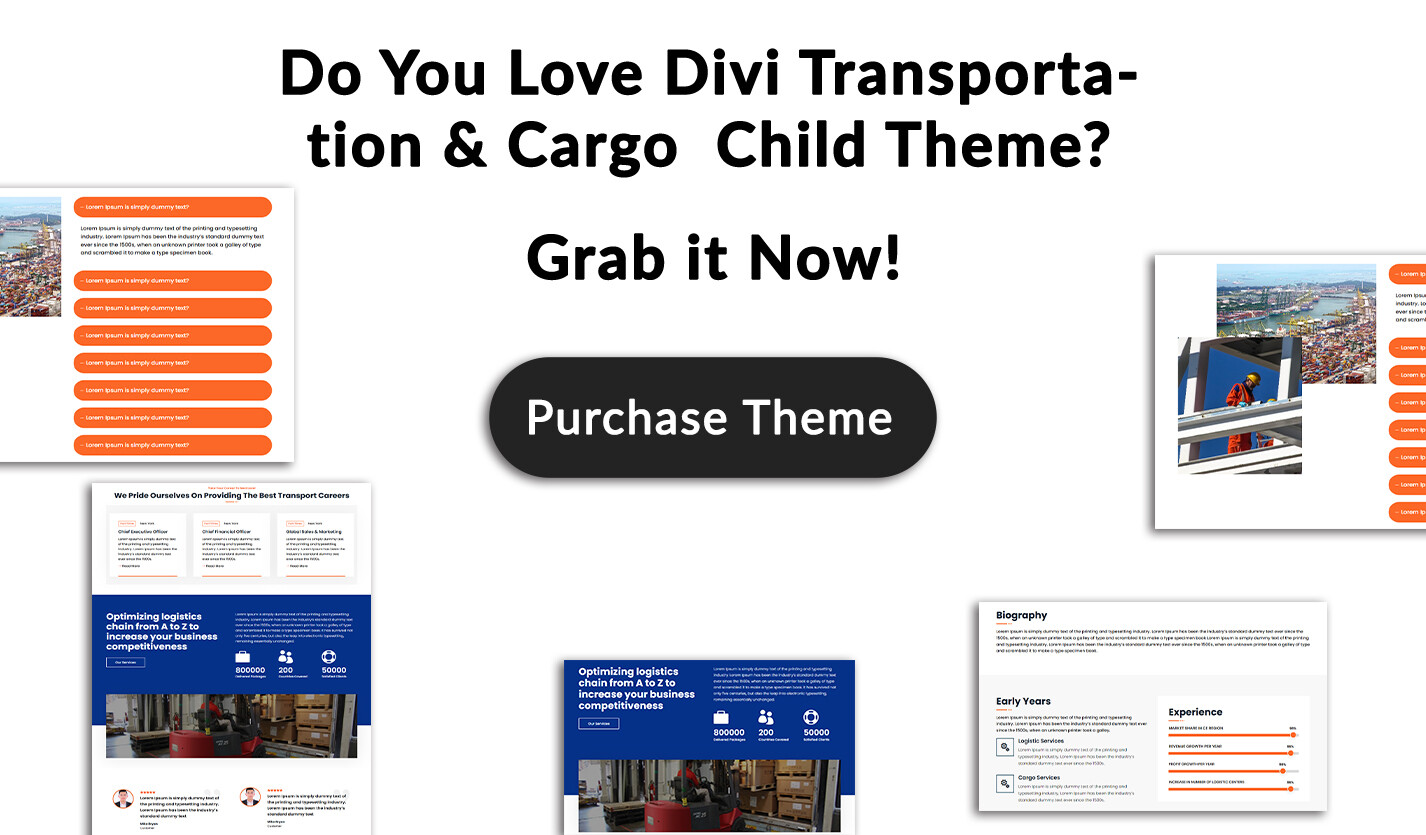 Divi Lawyer and Law Firm Child Theme