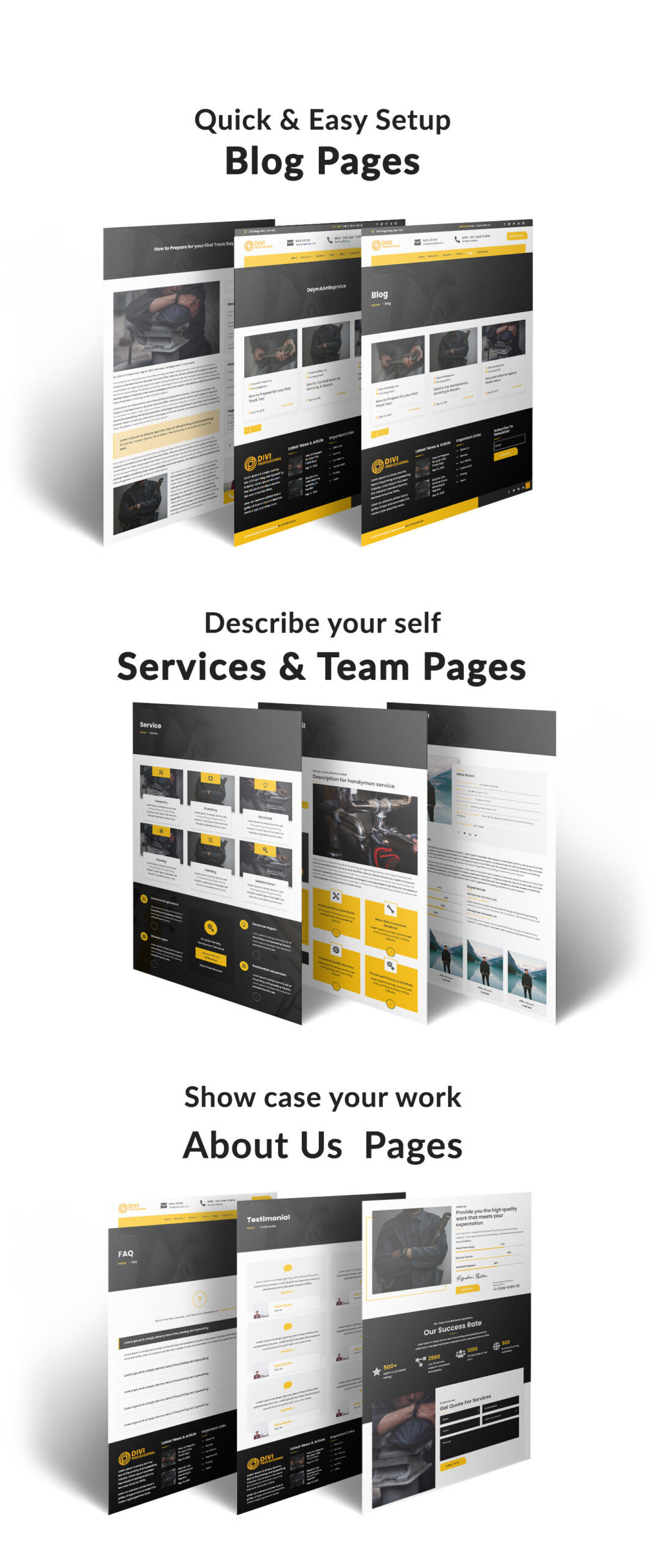 Divi Lawyer and Law Firm Child Theme