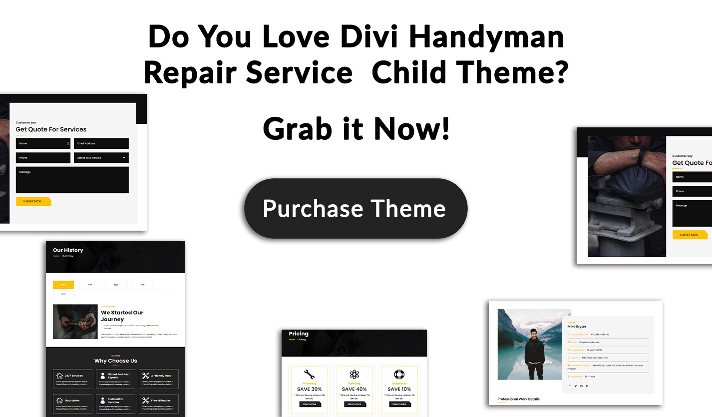 Divi Lawyer and Law Firm Child Theme