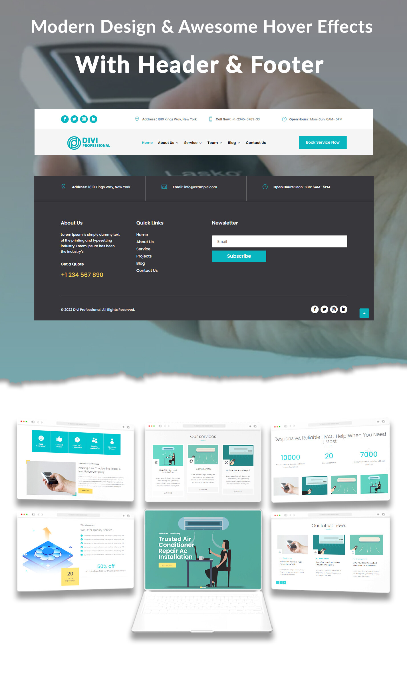 Divi Lawyer and Law Firm Child Theme