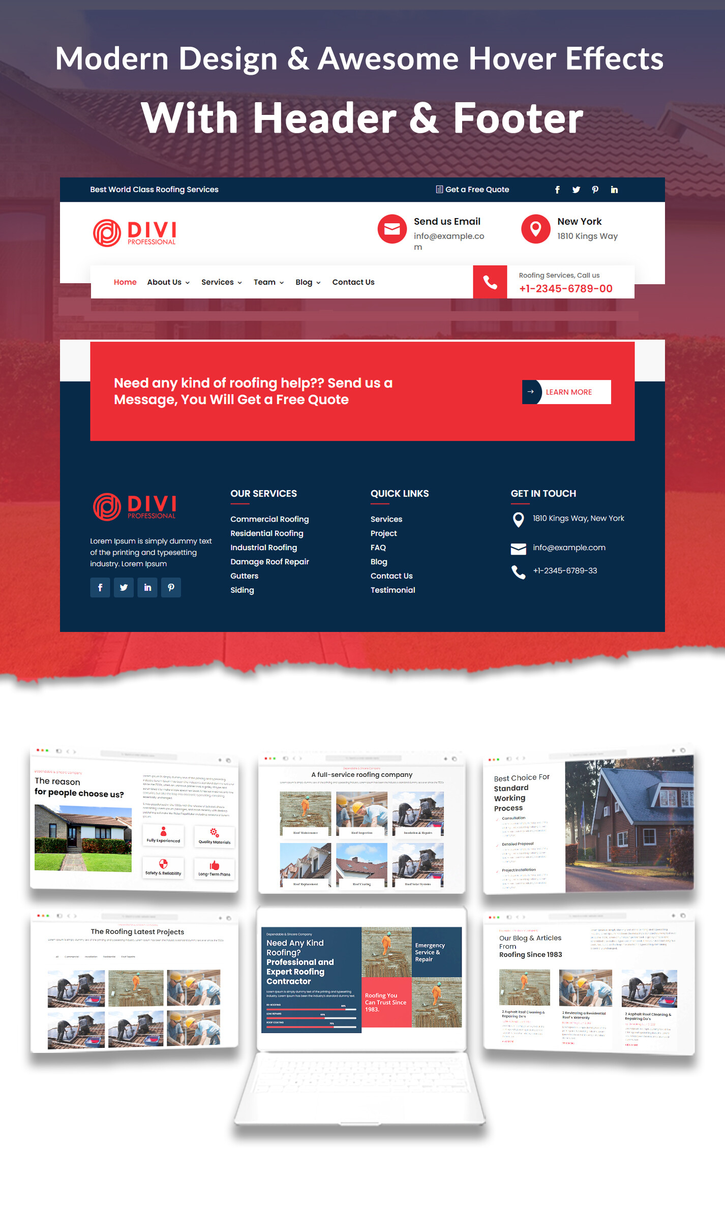 Divi Lawyer and Law Firm Child Theme