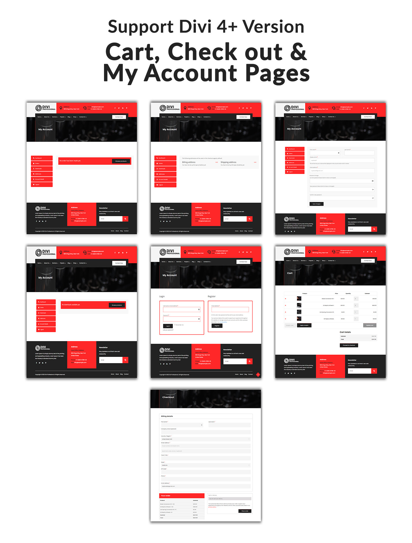 Divi Lawyer and Law Firm Child Theme