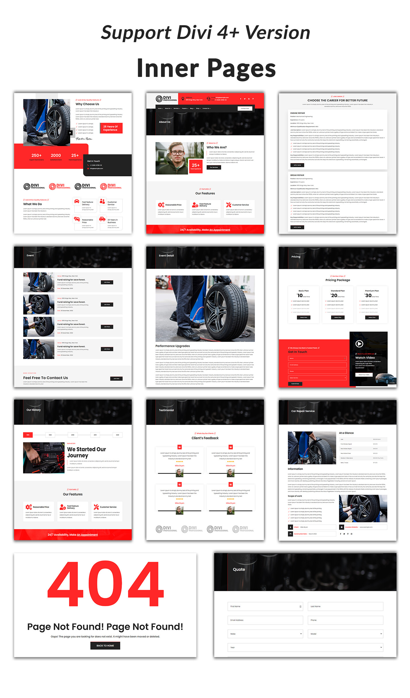 Divi Lawyer and Law Firm Child Theme