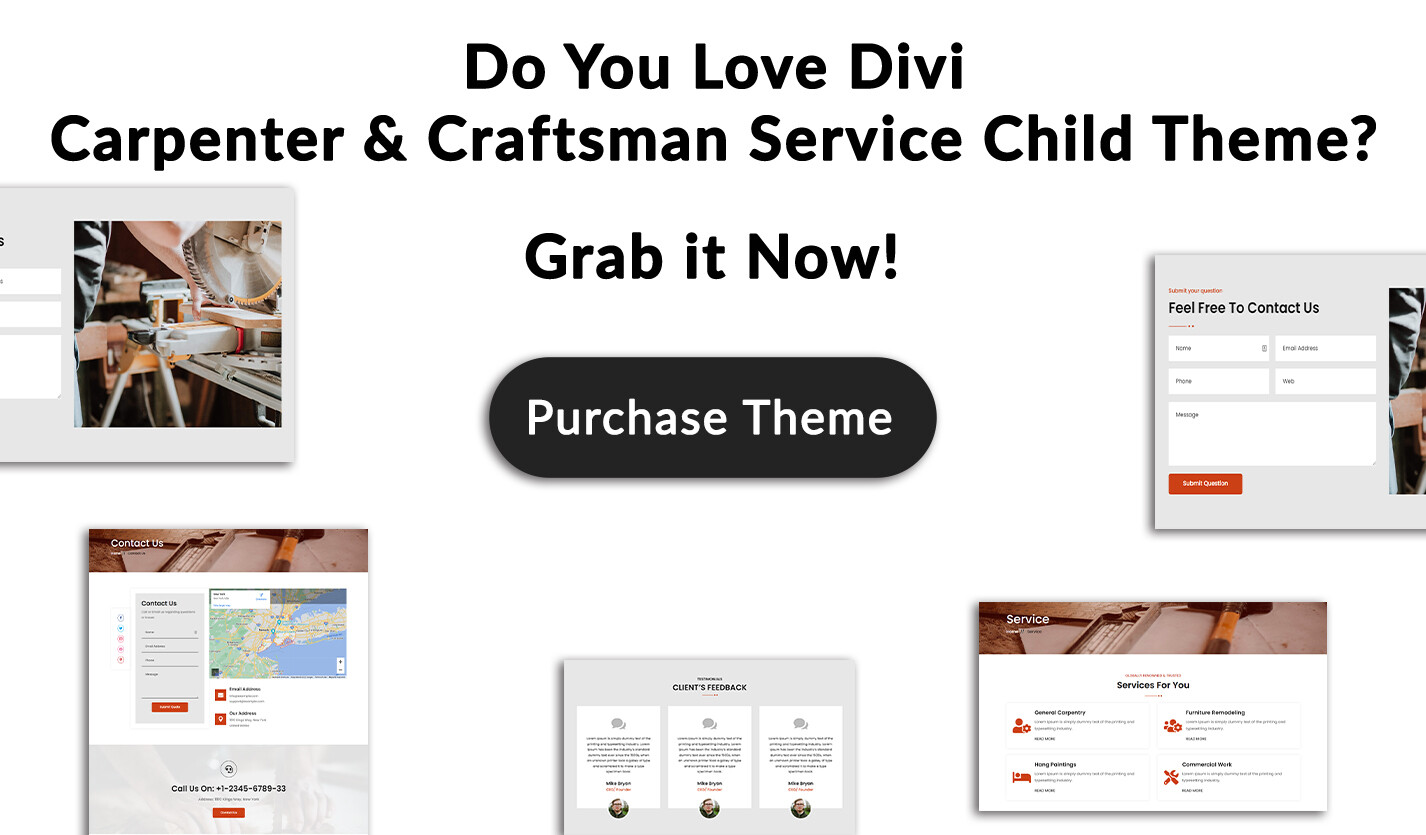 Divi Lawyer and Law Firm Child Theme