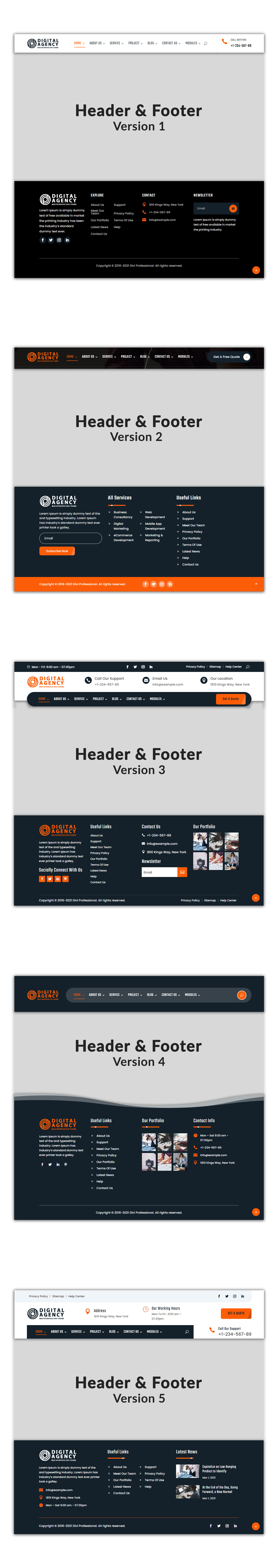 Divi Lawyer and Law Firm Child Theme
