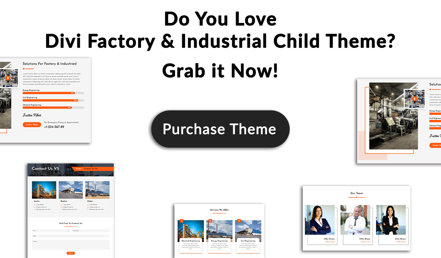 Divi Lawyer and Law Firm Child Theme