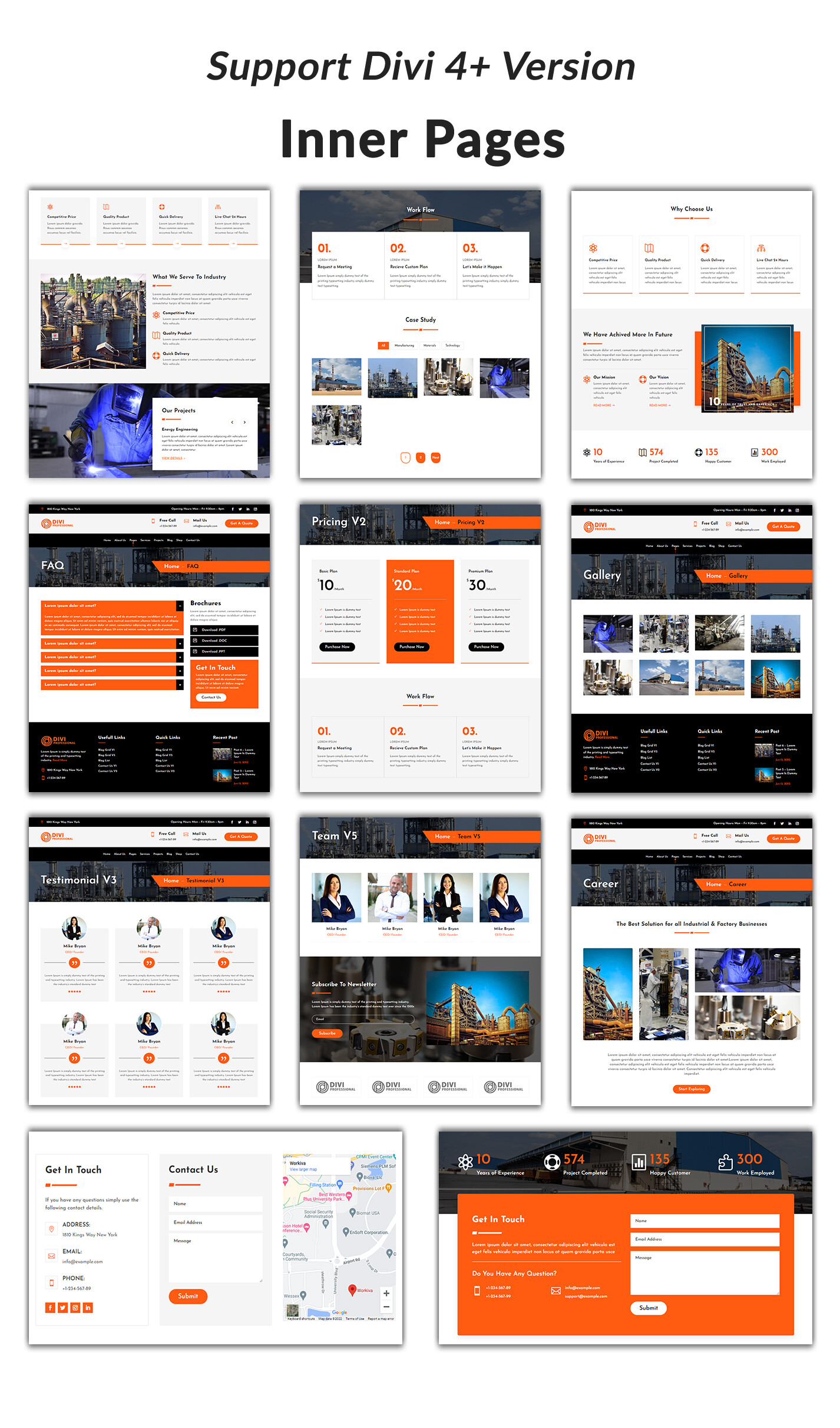 Divi Lawyer and Law Firm Child Theme