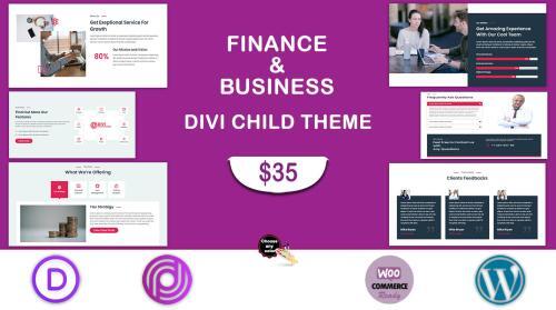 Divi Finance And Business Child Theme