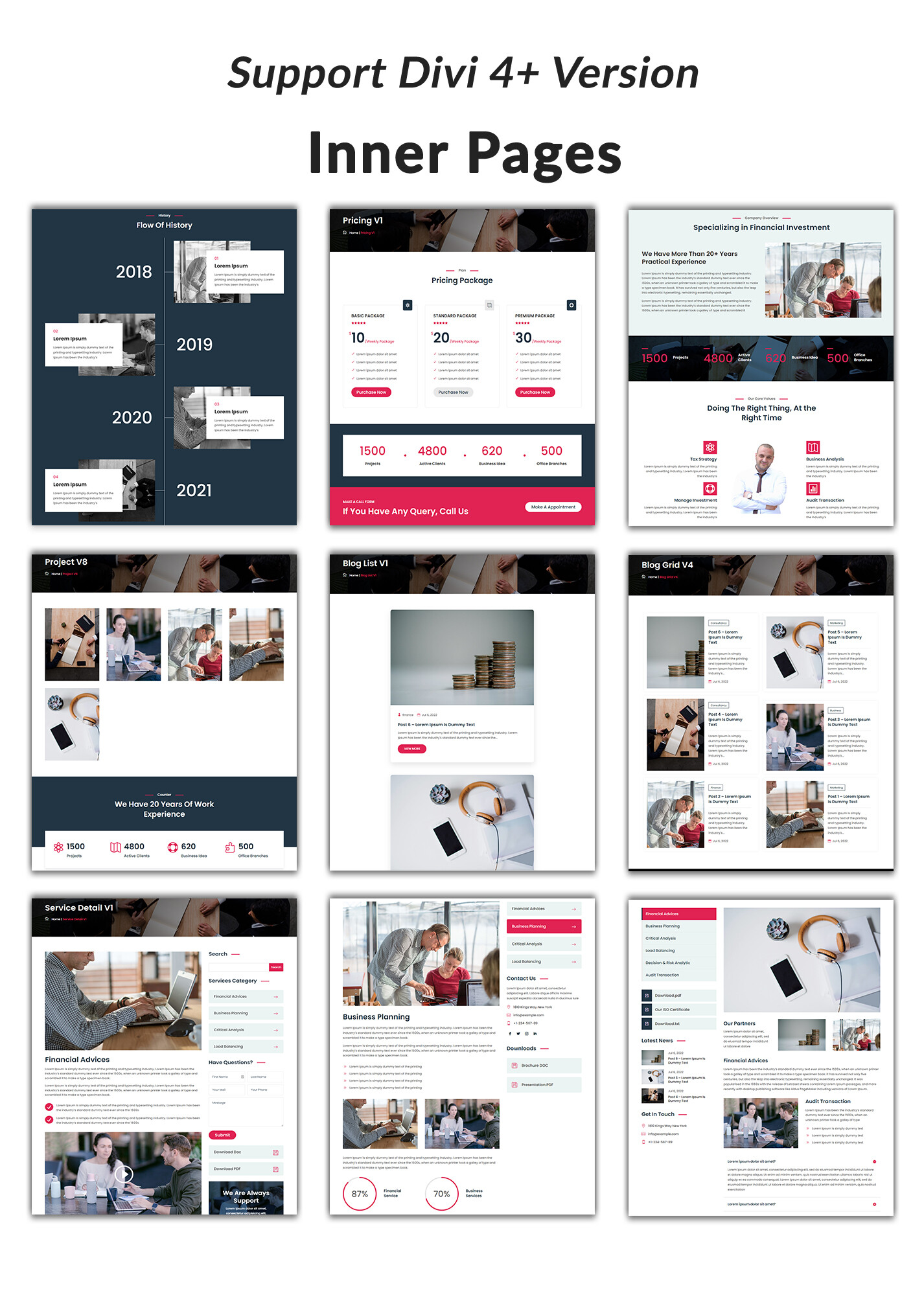 Divi Lawyer and Law Firm Child Theme