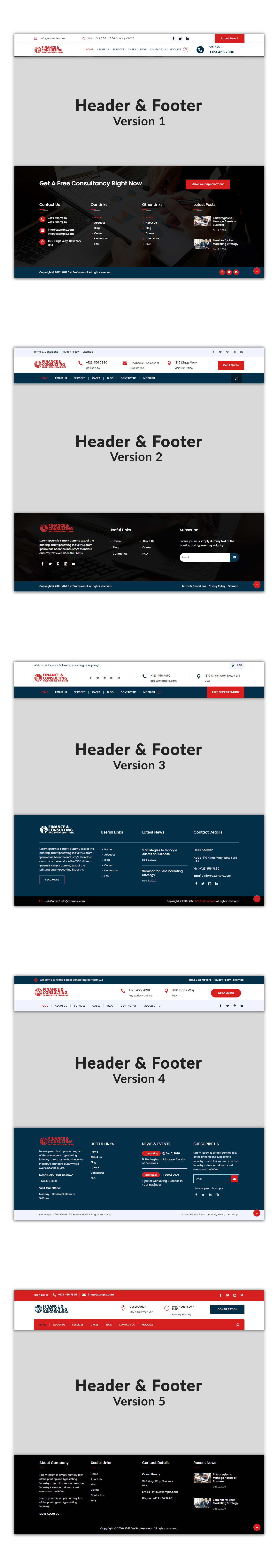 Divi Lawyer and Law Firm Child Theme