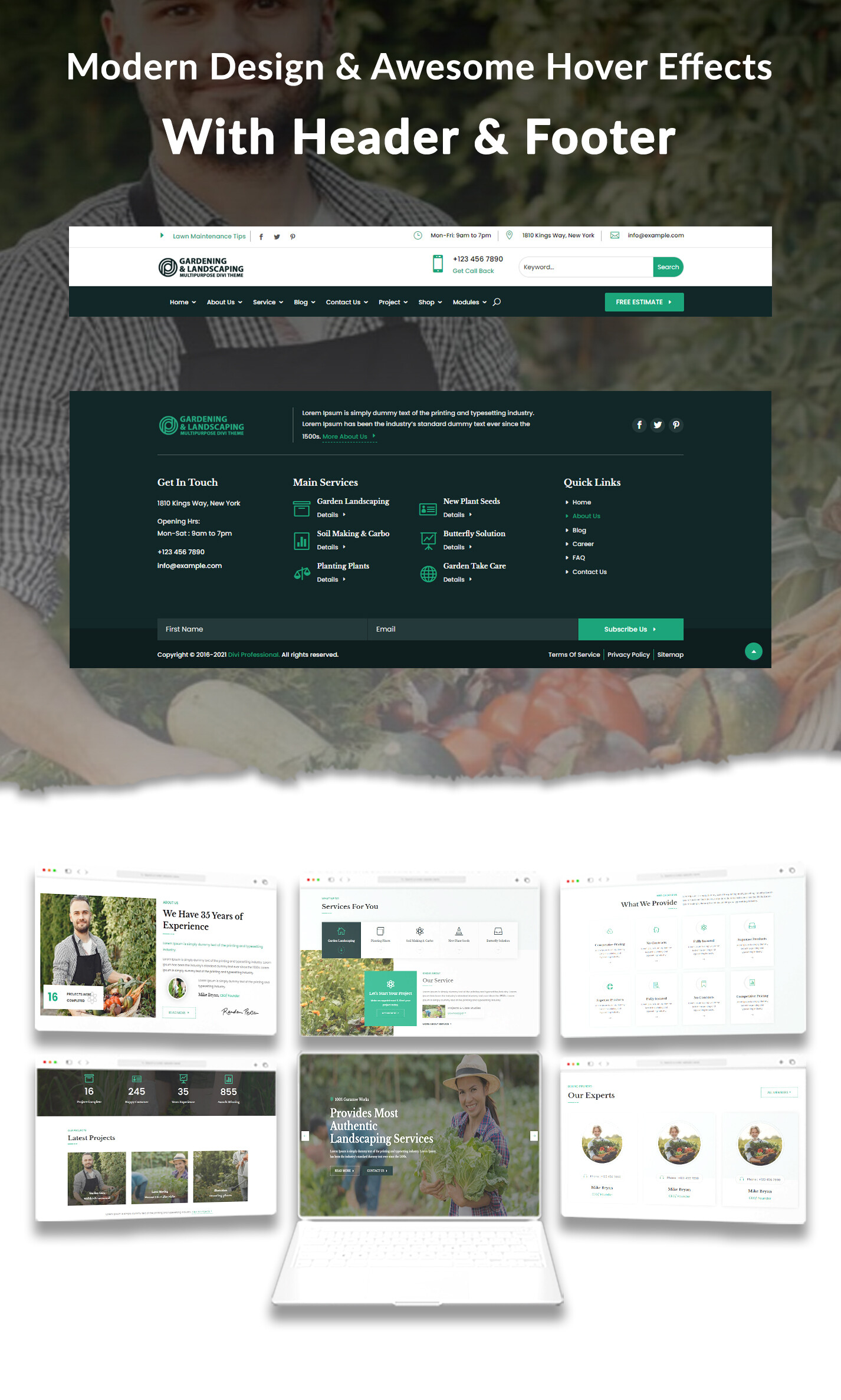 Divi Lawyer and Law Firm Child Theme
