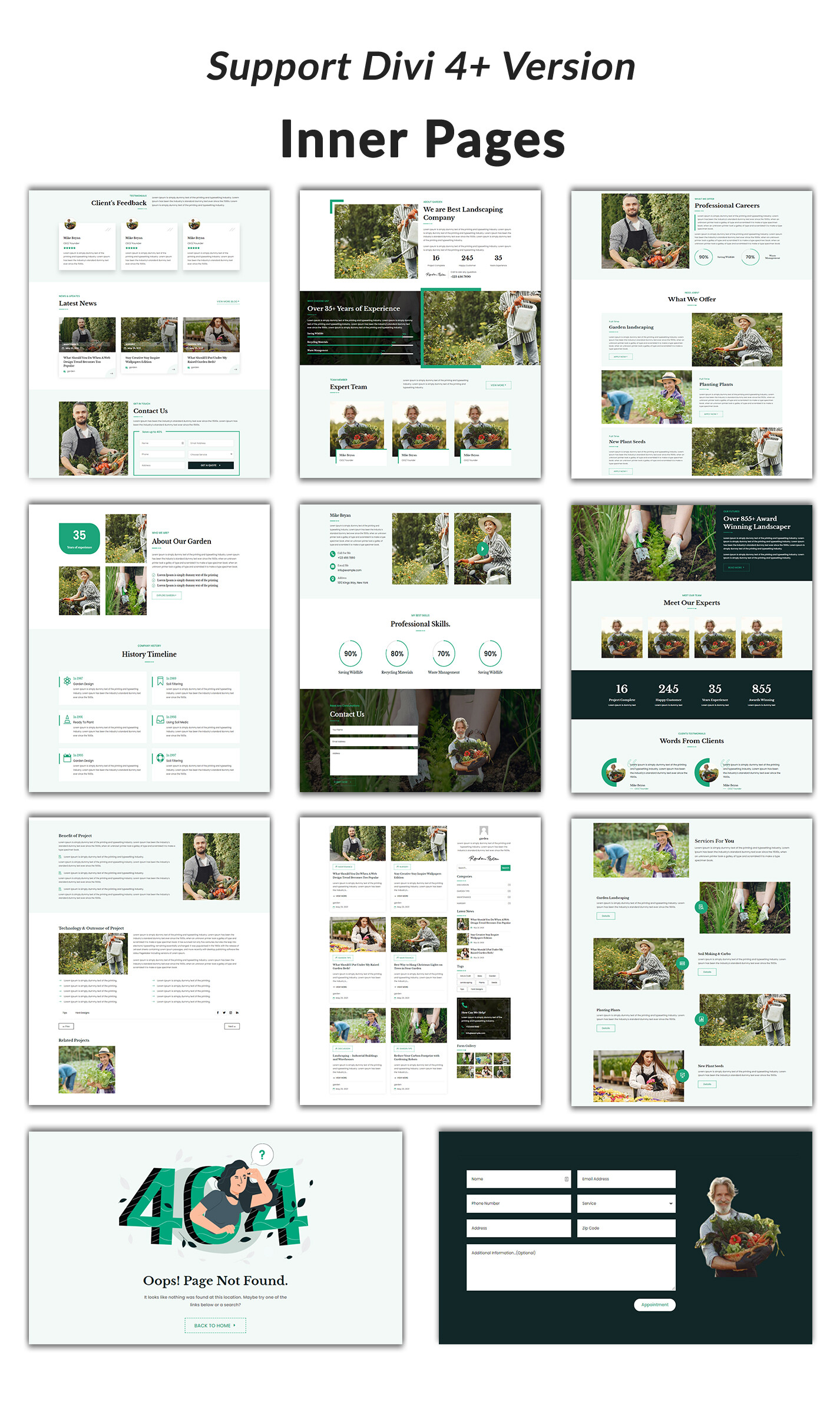 Divi Lawyer and Law Firm Child Theme
