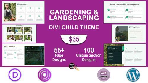 Divi Gardening and Landscaping Child Theme