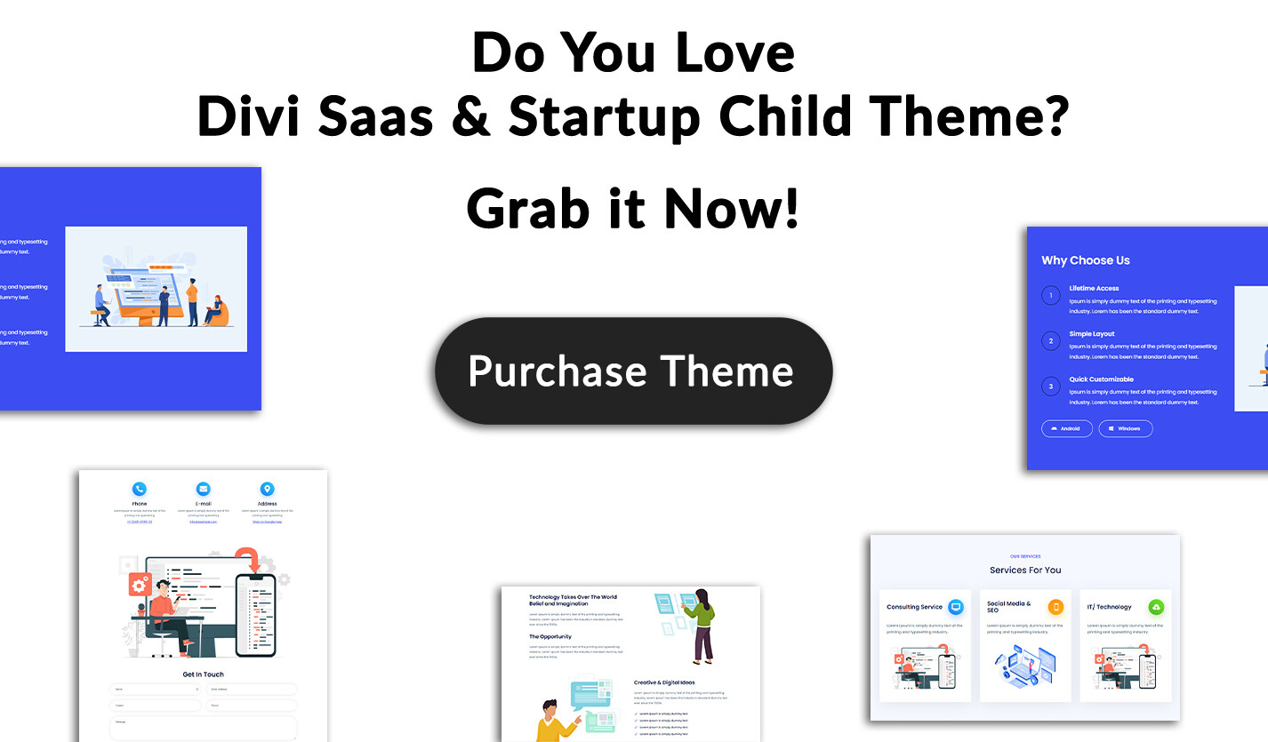 Divi Lawyer and Law Firm Child Theme