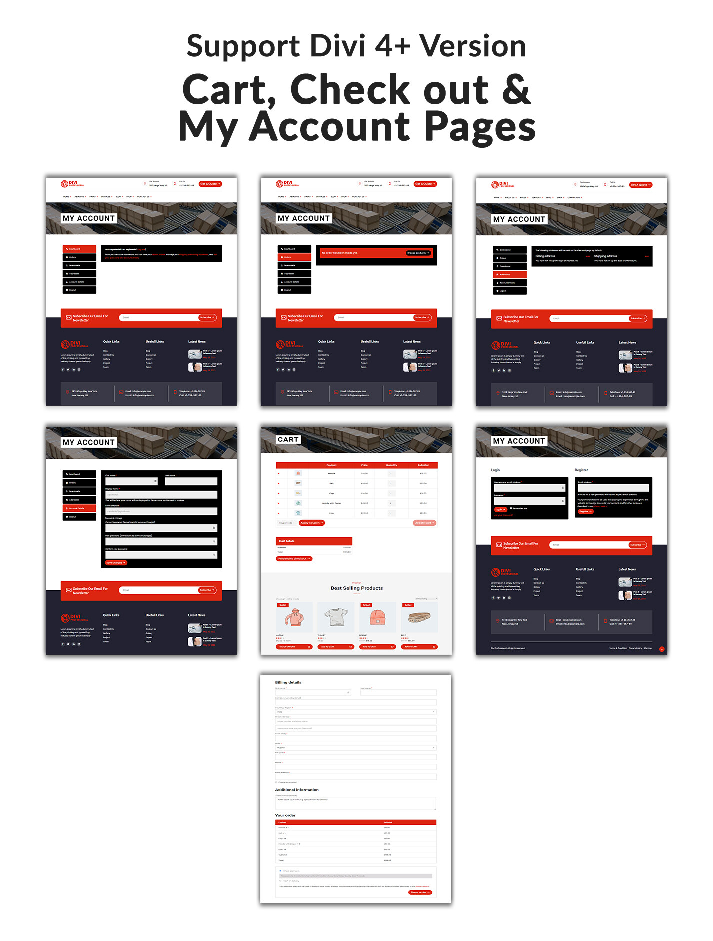 Divi Lawyer and Law Firm Child Theme