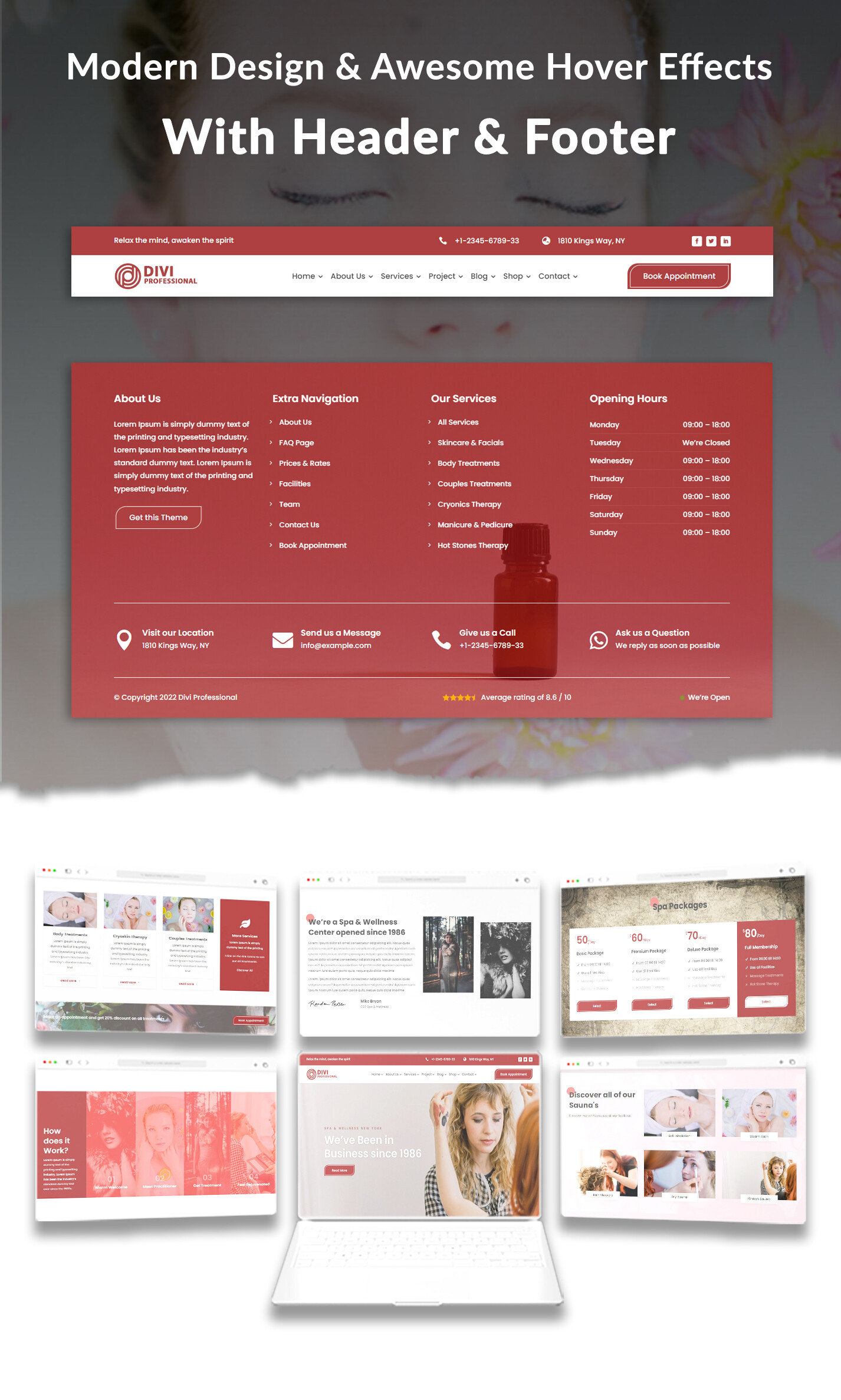 Divi Lawyer and Law Firm Child Theme