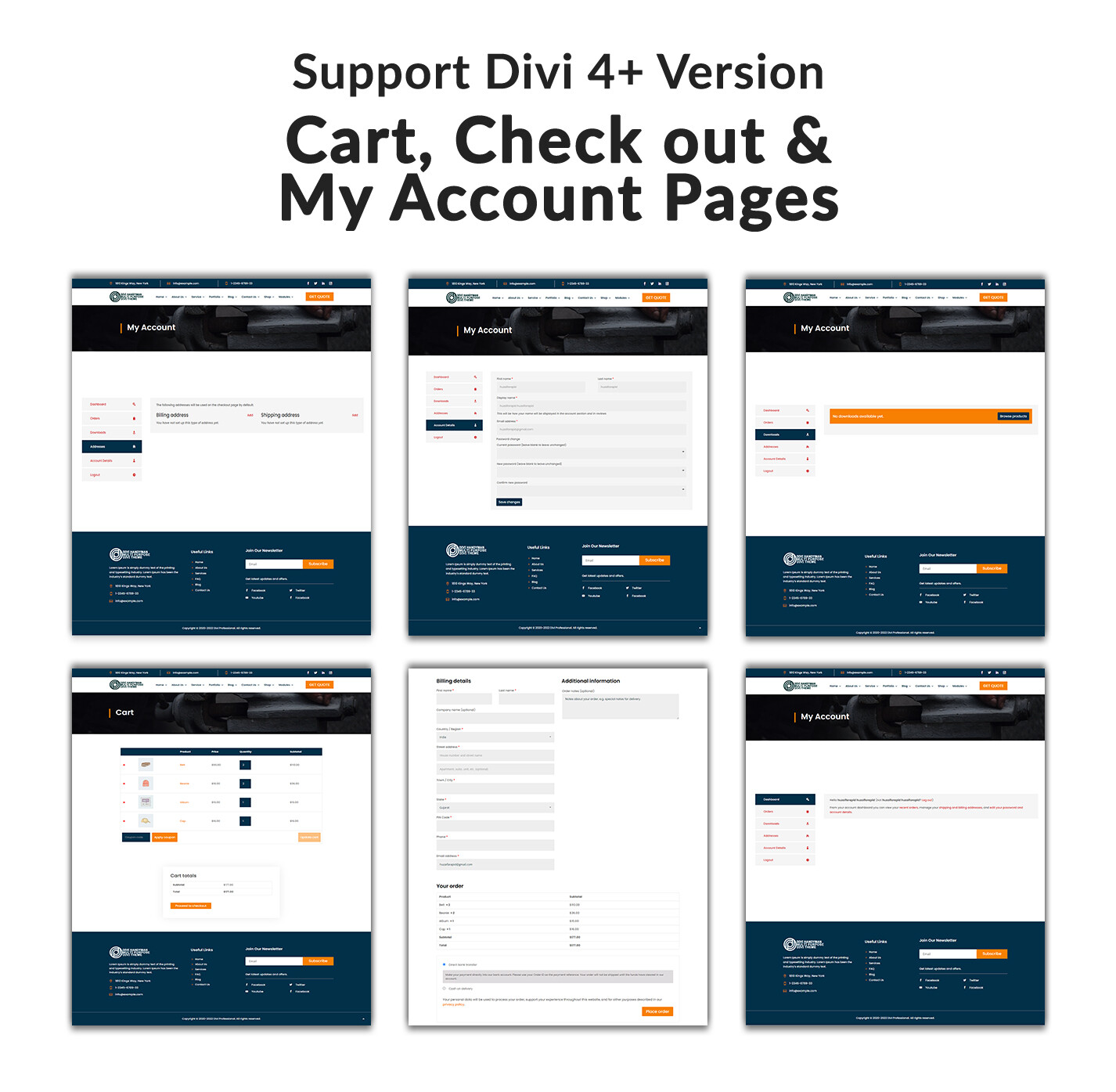 Divi Lawyer and Law Firm Child Theme