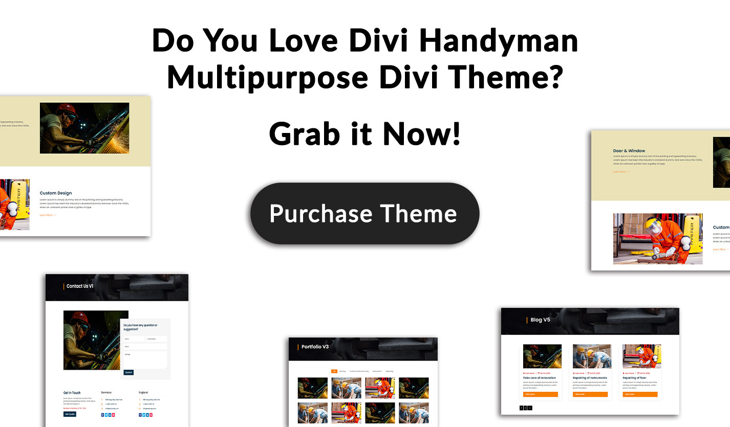 Divi Lawyer and Law Firm Child Theme