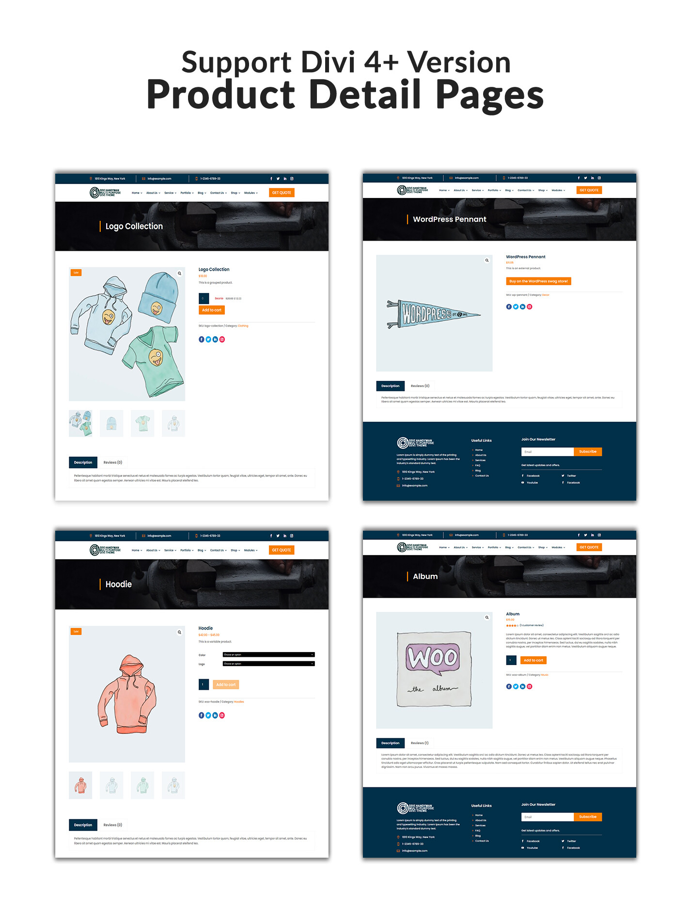 Divi Lawyer and Law Firm Child Theme