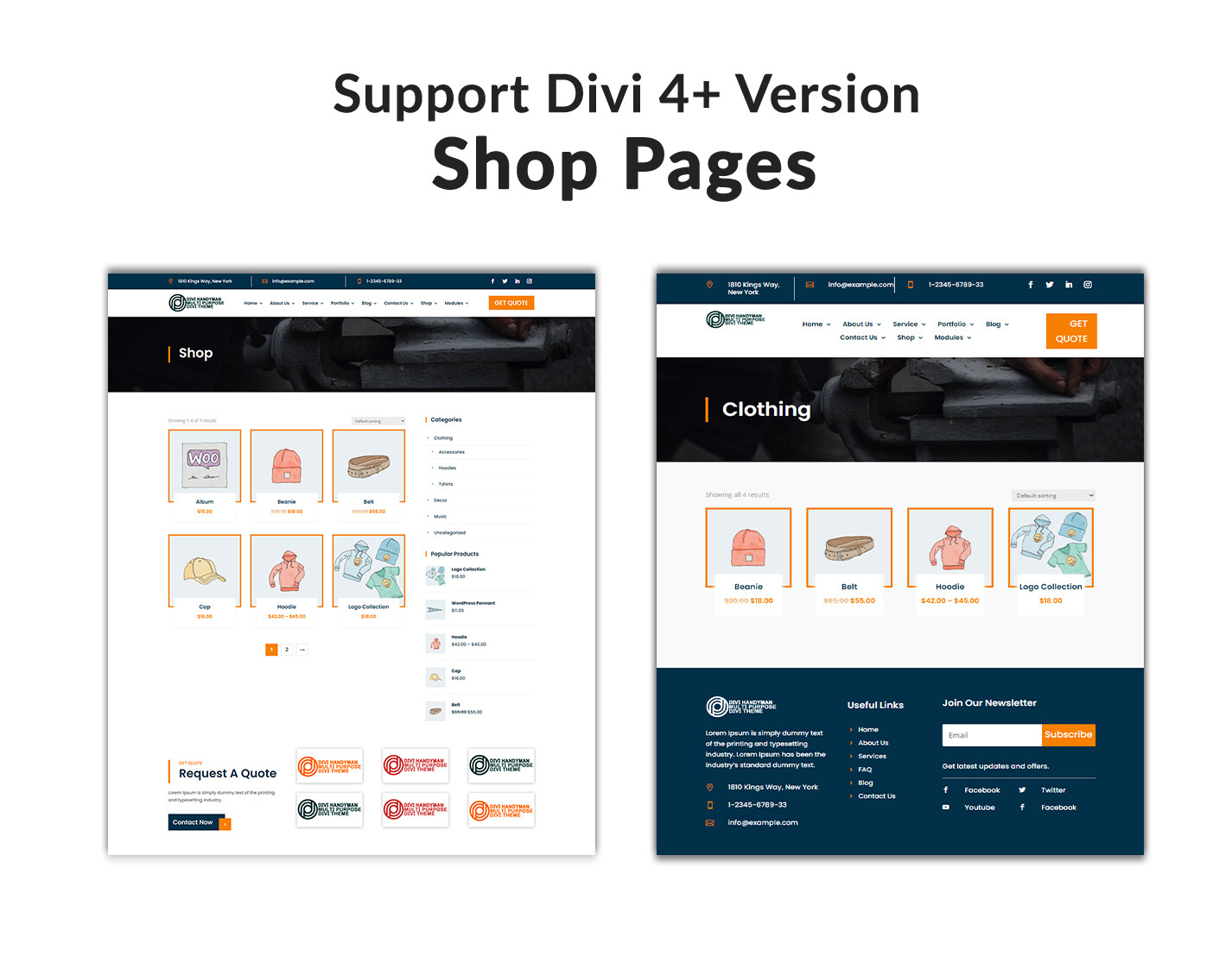 Divi Lawyer and Law Firm Child Theme