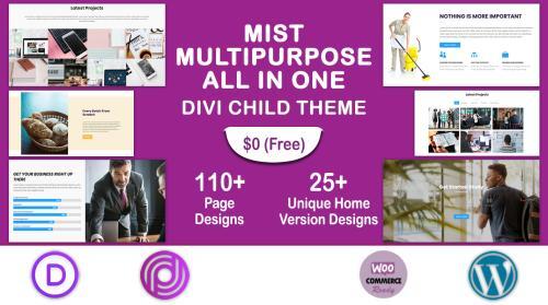 Divi Mist Multipurpose Child Theme