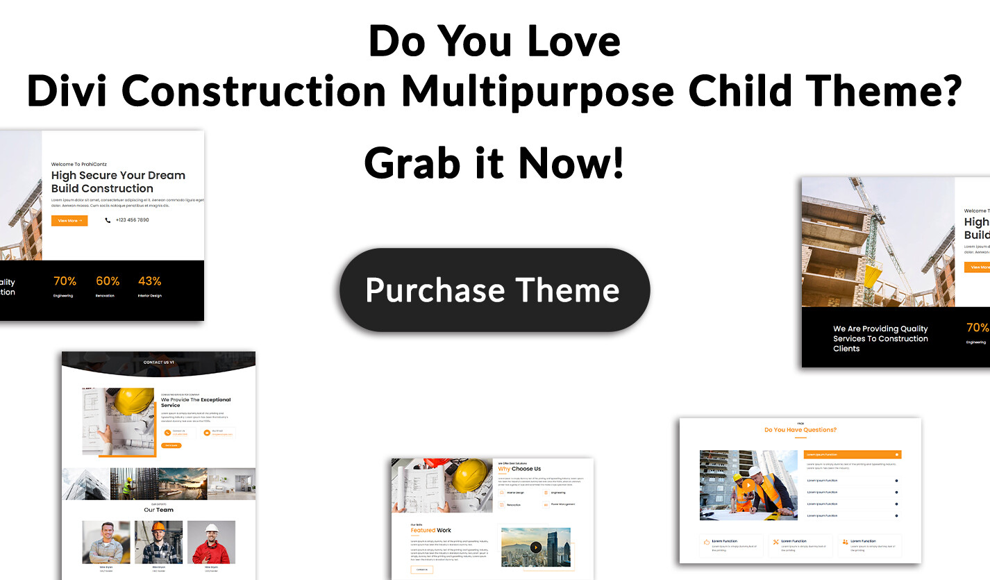 Divi Lawyer and Law Firm Child Theme