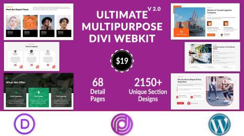 Ultimate Multipurpose Divi Webkit