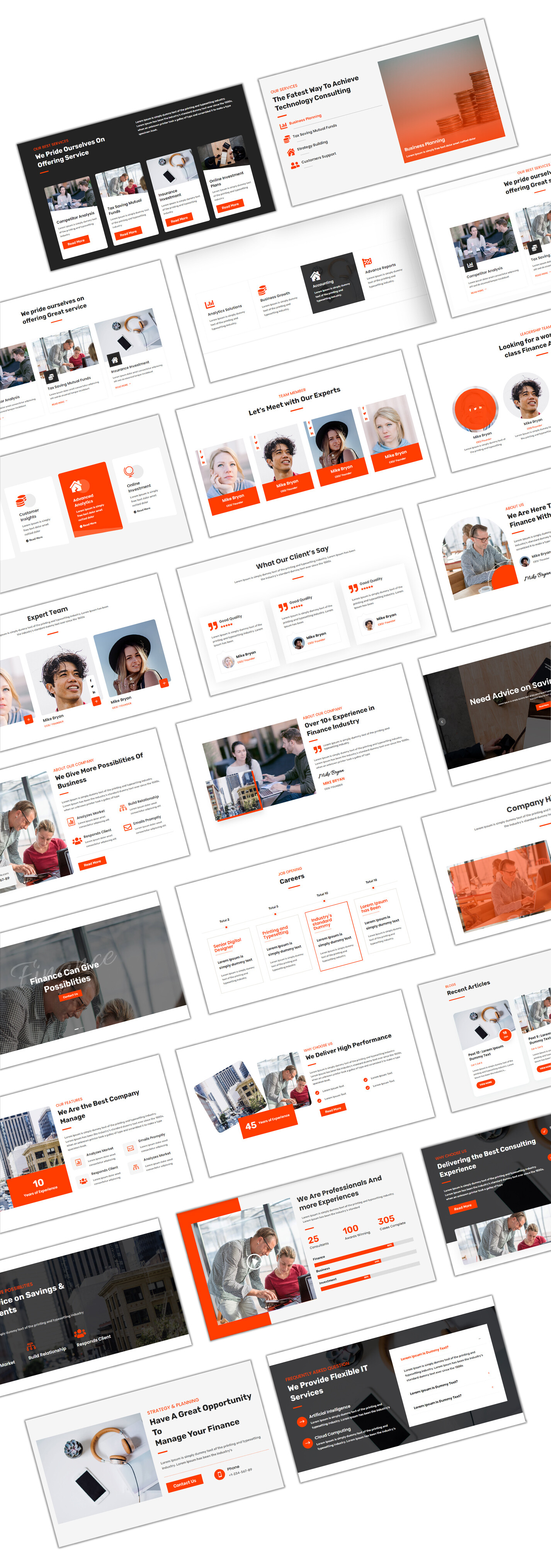 Divi Finance & Consulting Theme