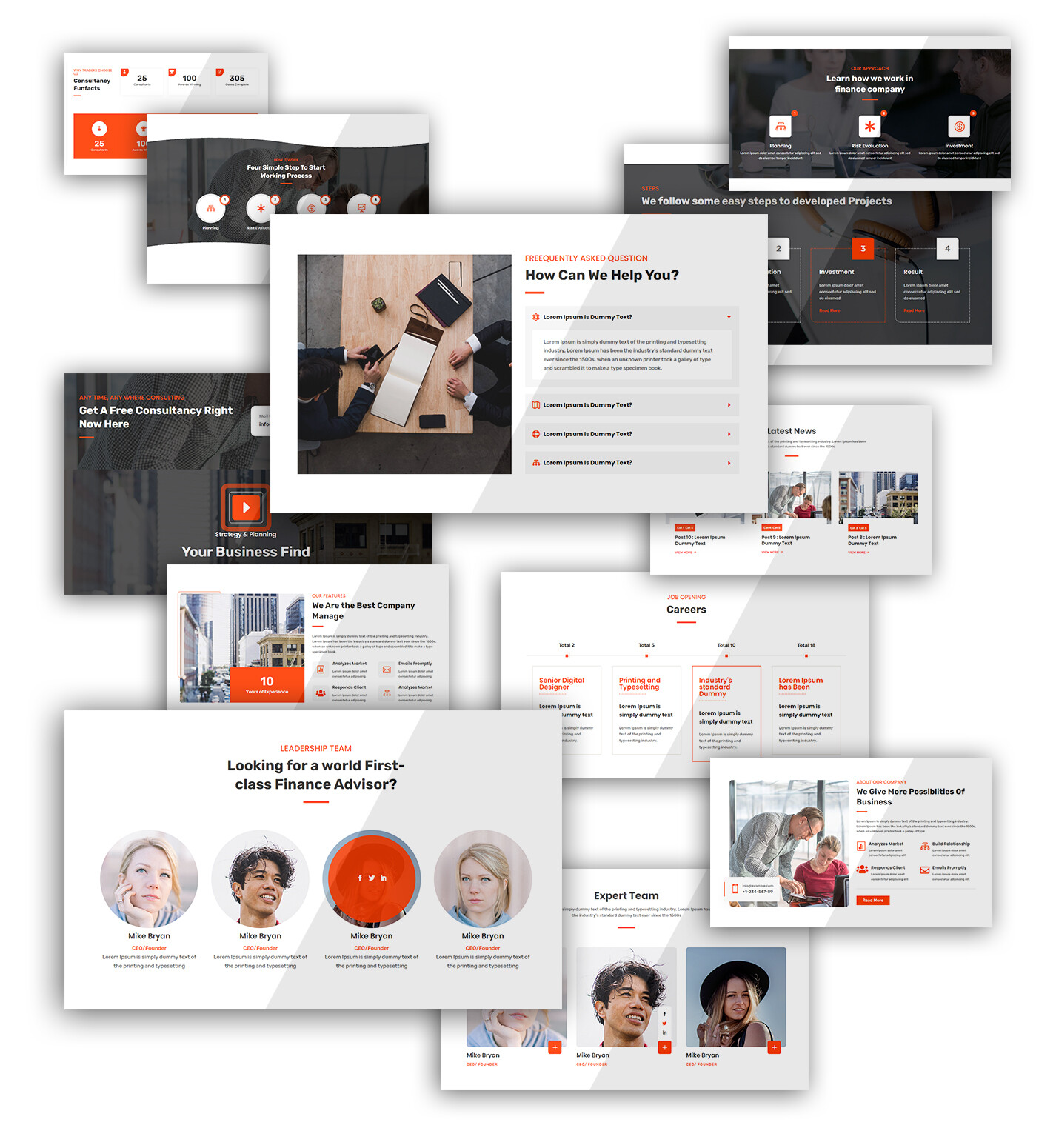 Divi Finance & Consulting Theme