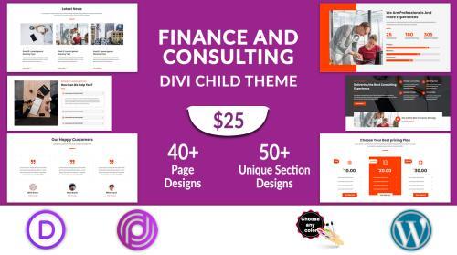 Divi Finance and Consulting Theme