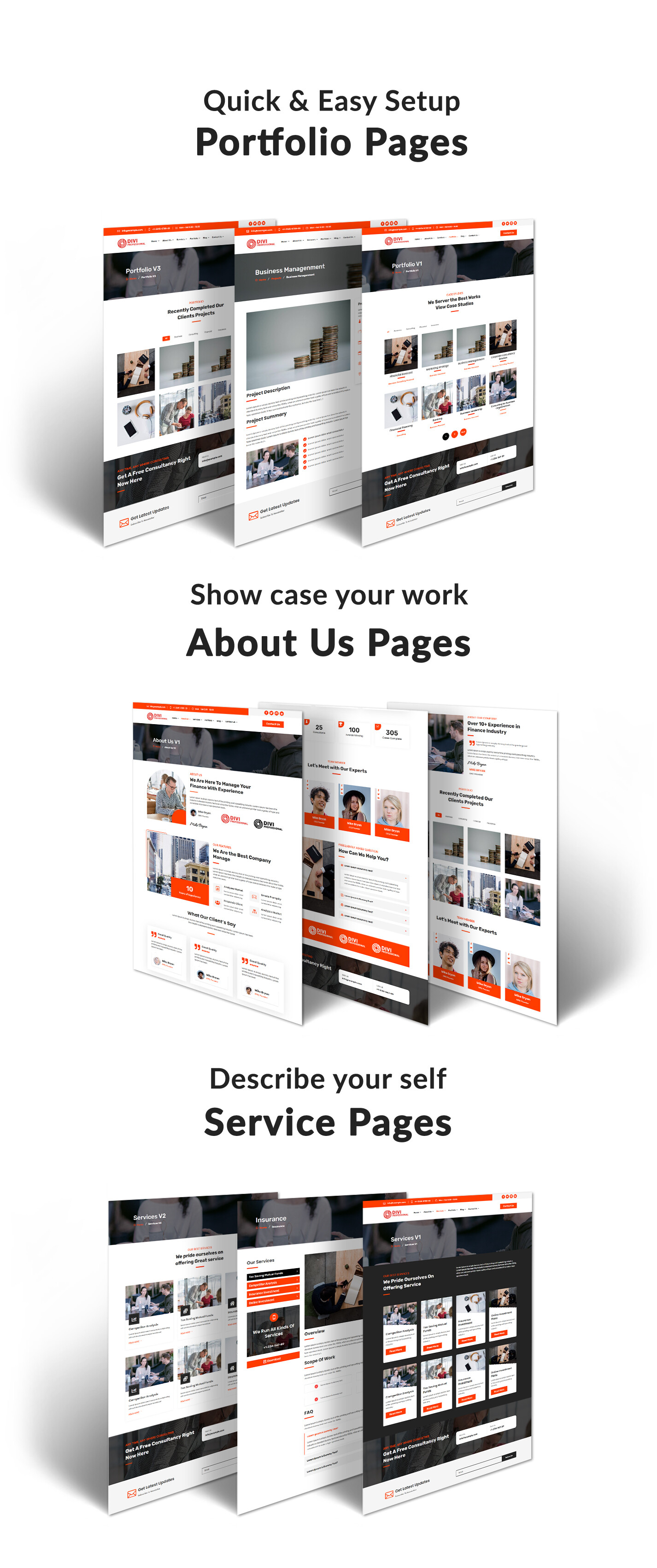 Divi Finance & Consulting Theme