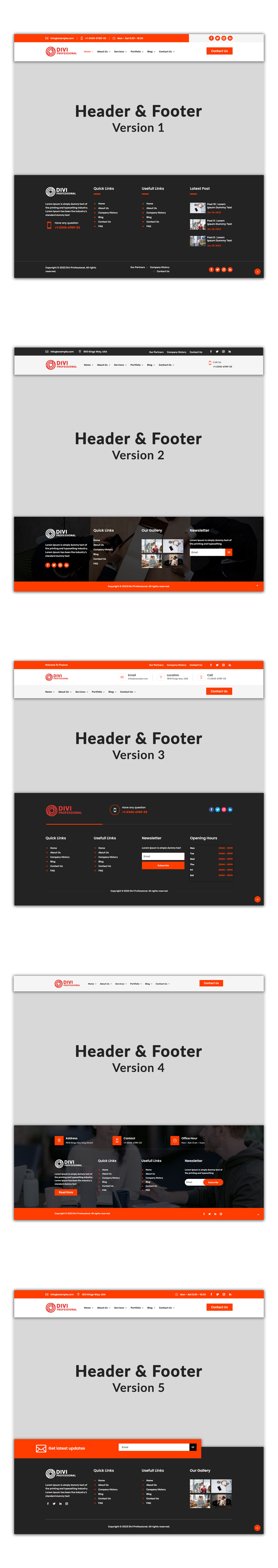 Divi Finance & Consulting Theme