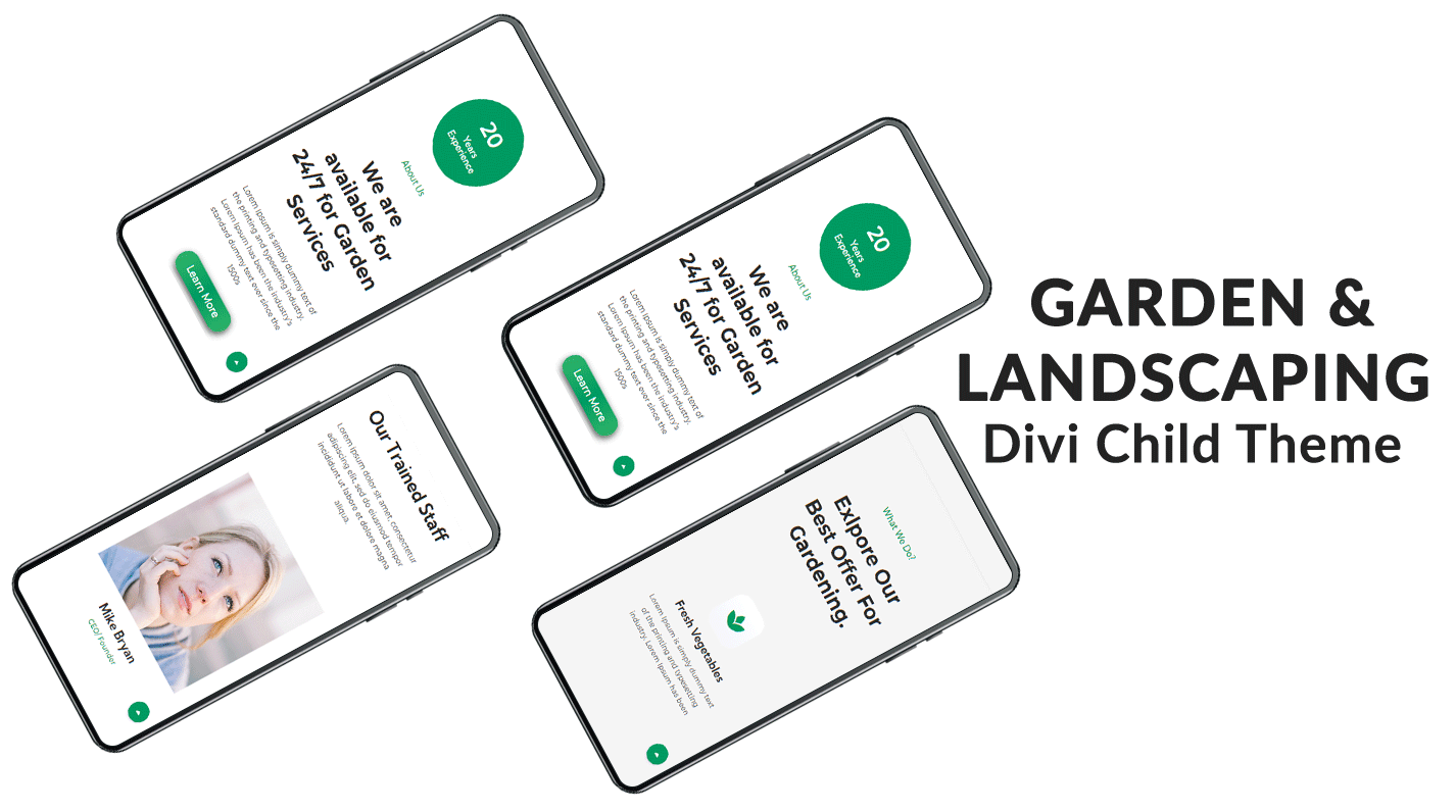 Divi Gardening & Landscaping Theme