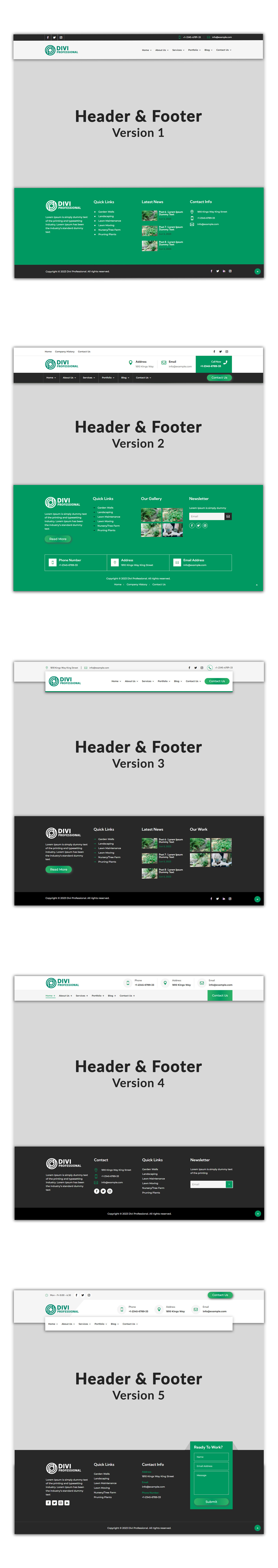 Divi Gardening & Landscaping Theme