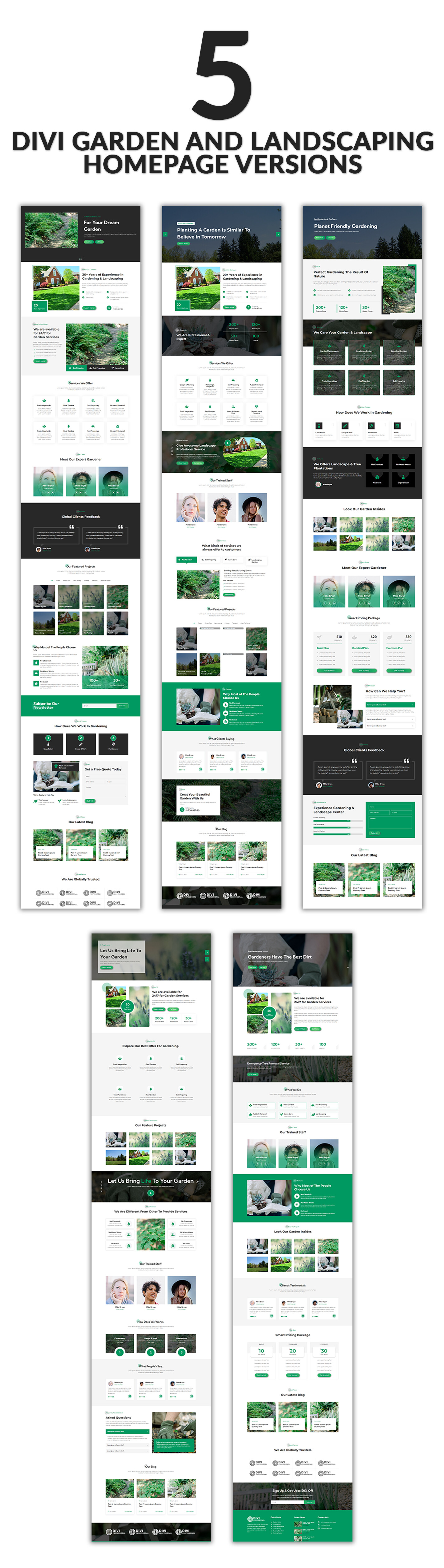 Divi Gardening & Landscaping Theme
