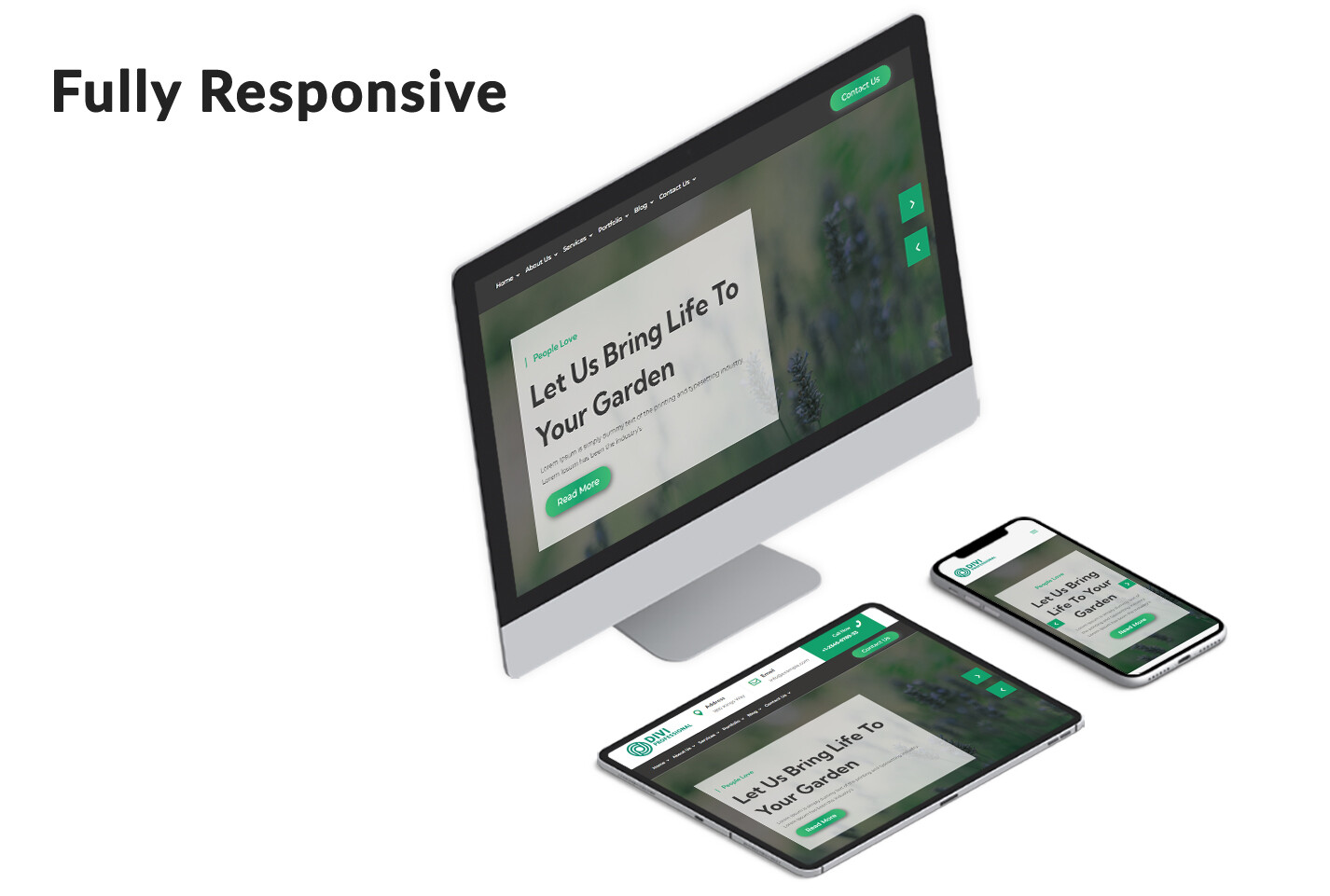 Divi Gardening & Landscaping Theme