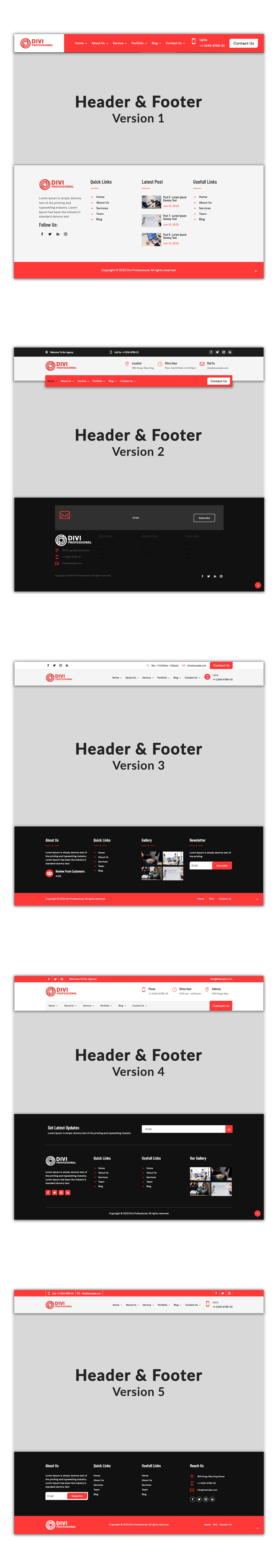 Divi Agency Theme