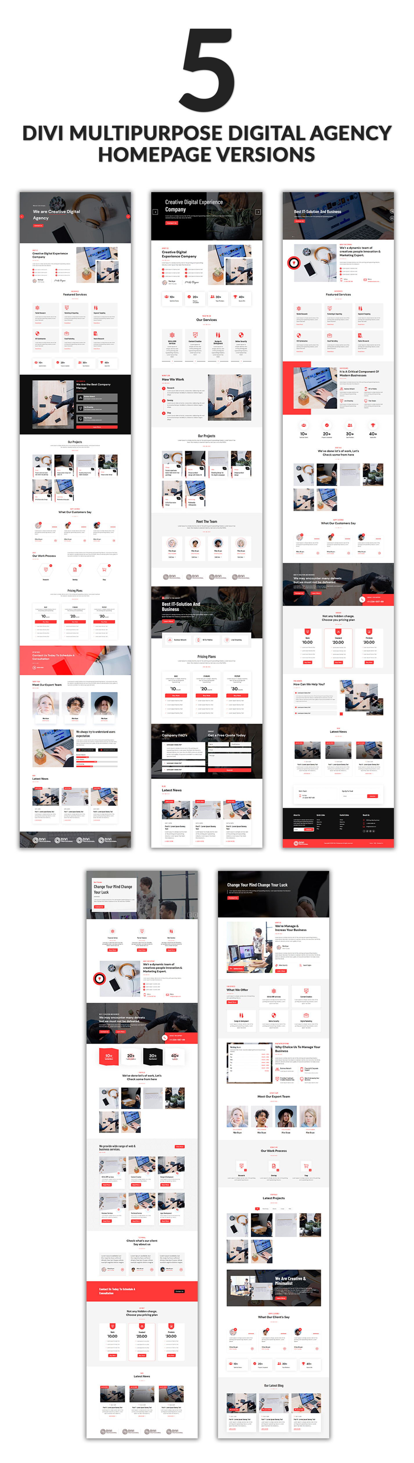 Divi Agency Theme