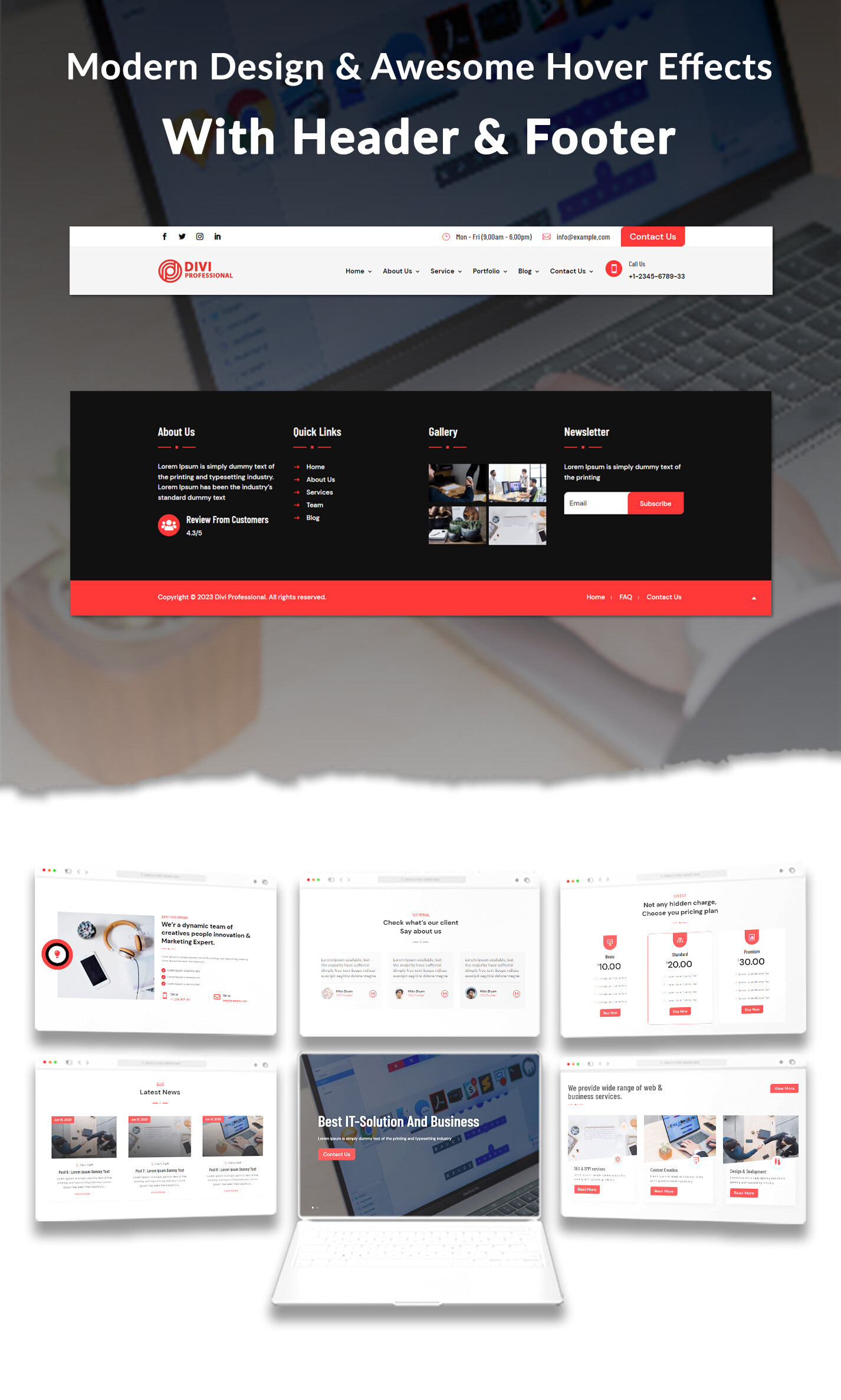 Divi Agency Theme