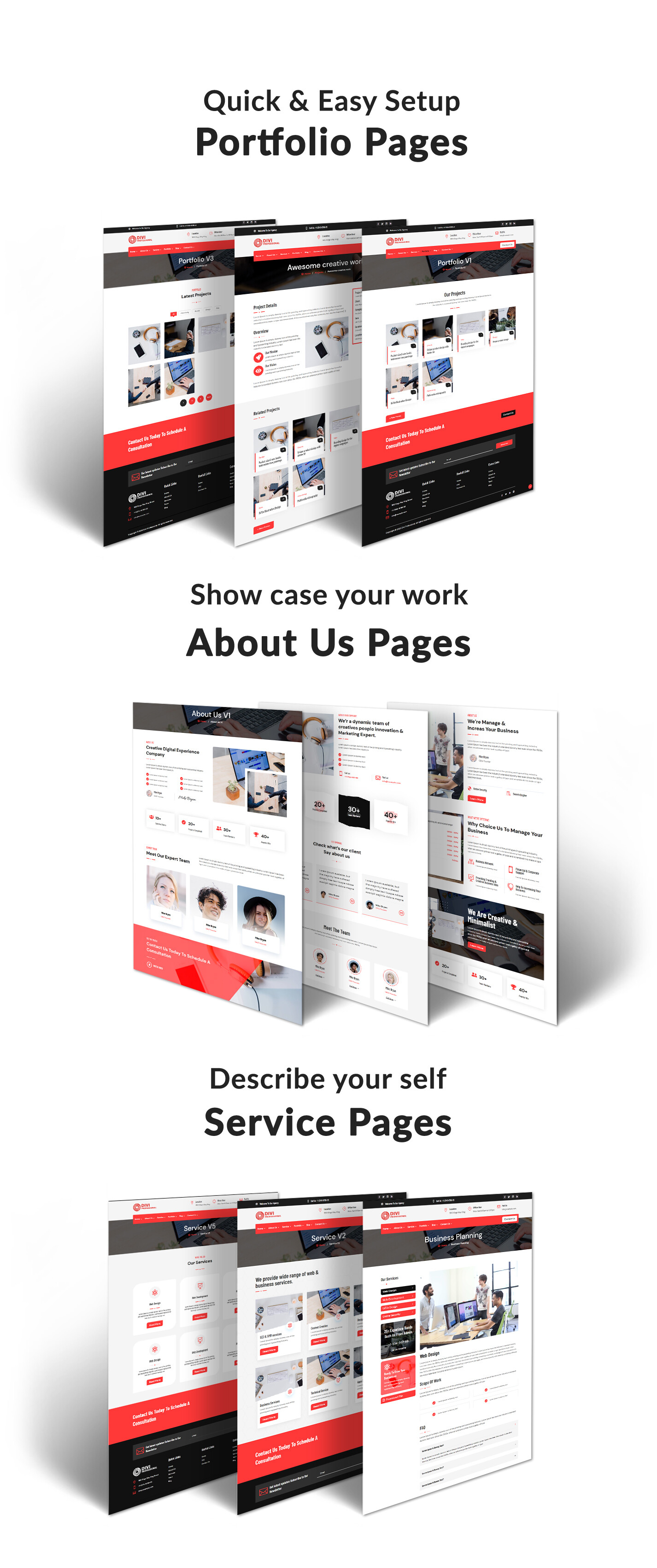 Divi Agency Theme