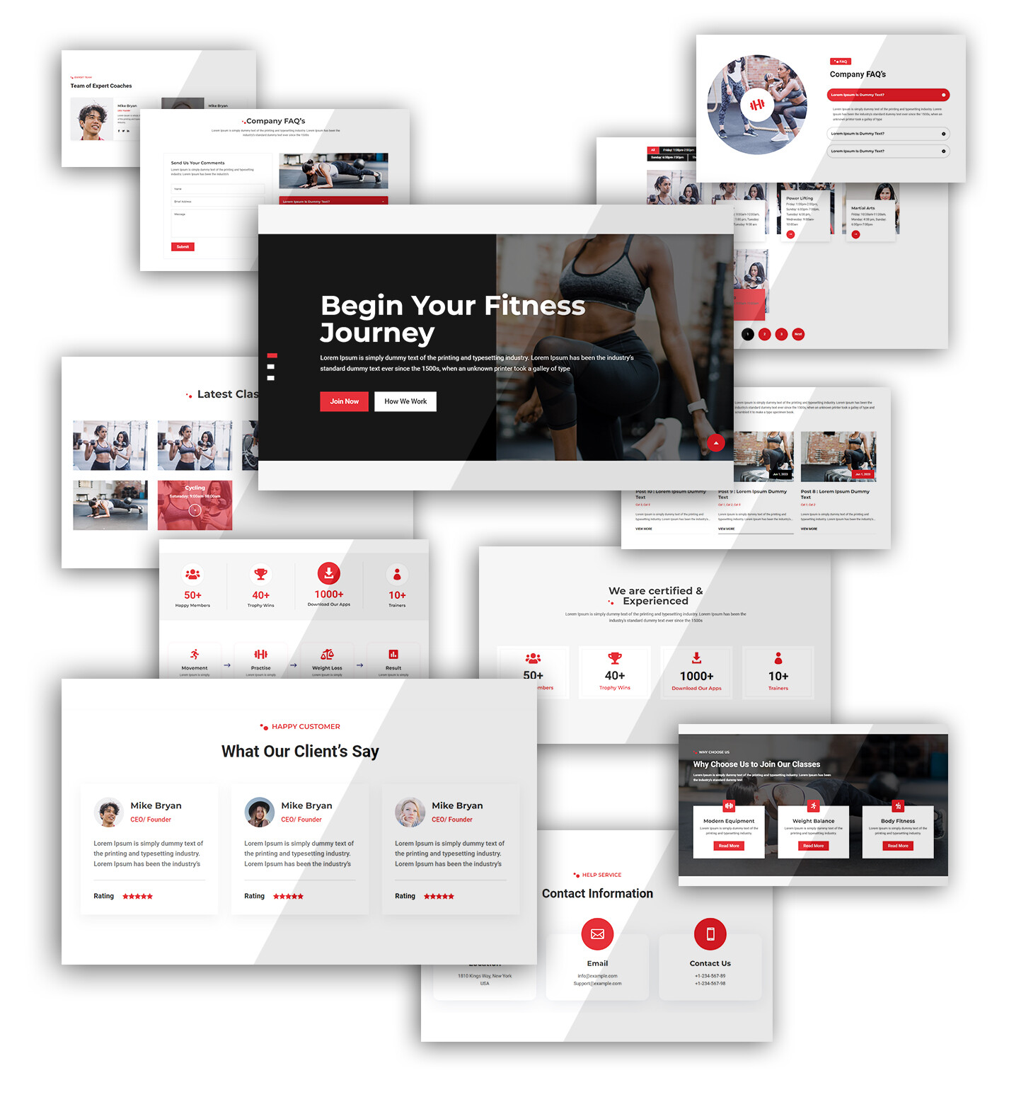 Divi Fitness & Gym Theme