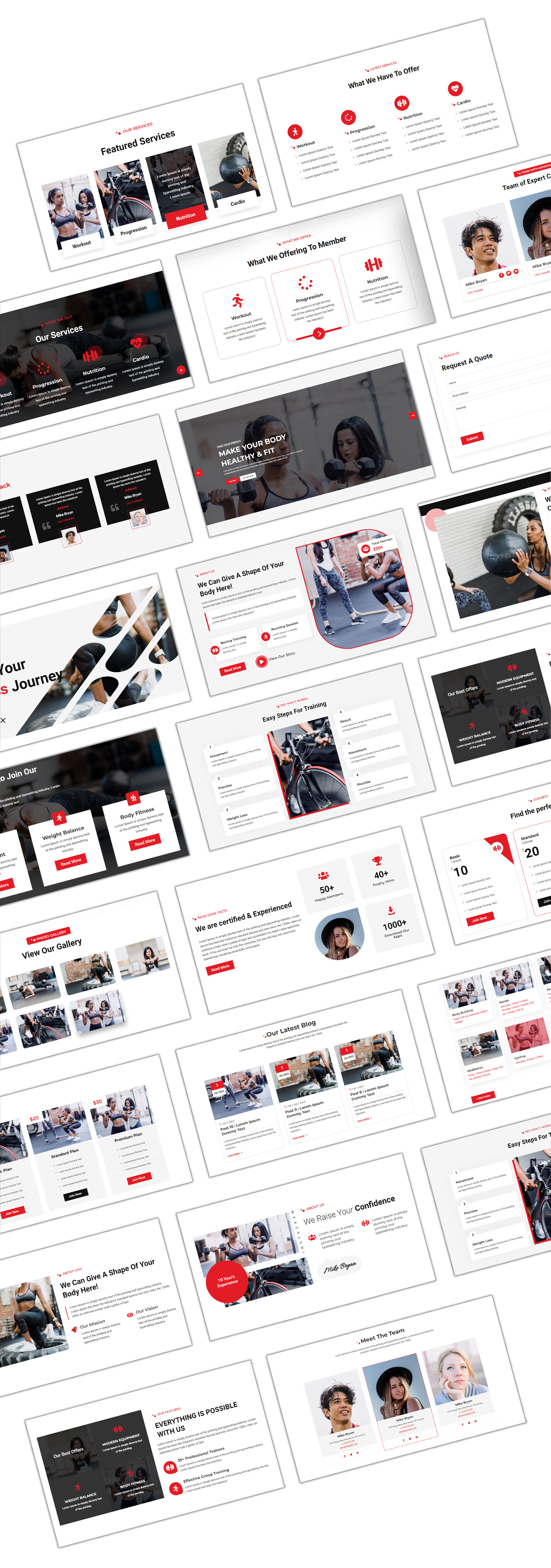 Divi Fitness & Gym Theme