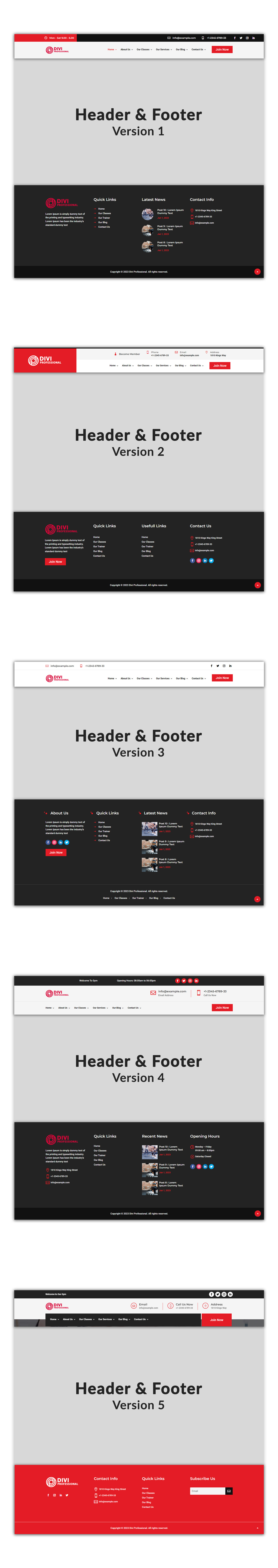 Divi Fitness & Gym Theme