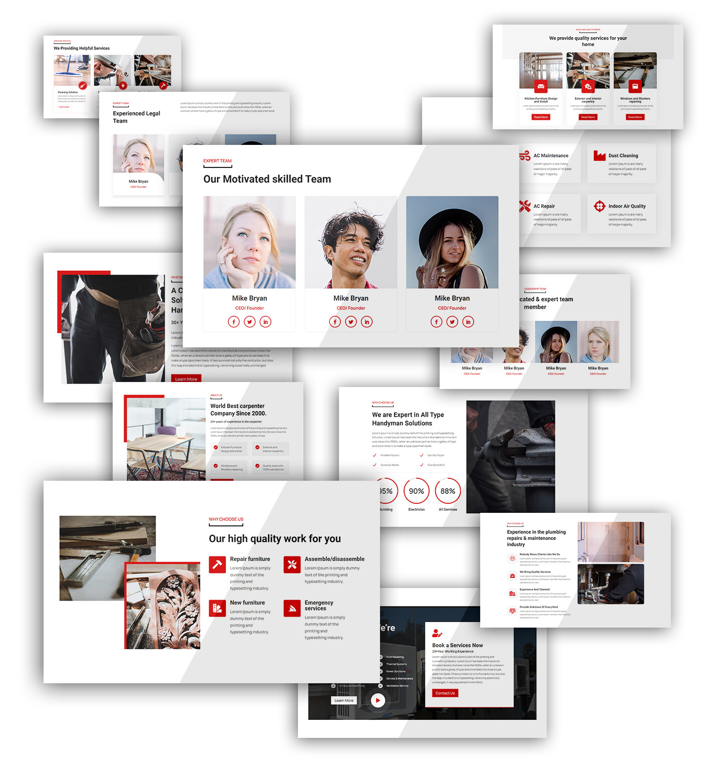 Divi Handyman Services Theme
