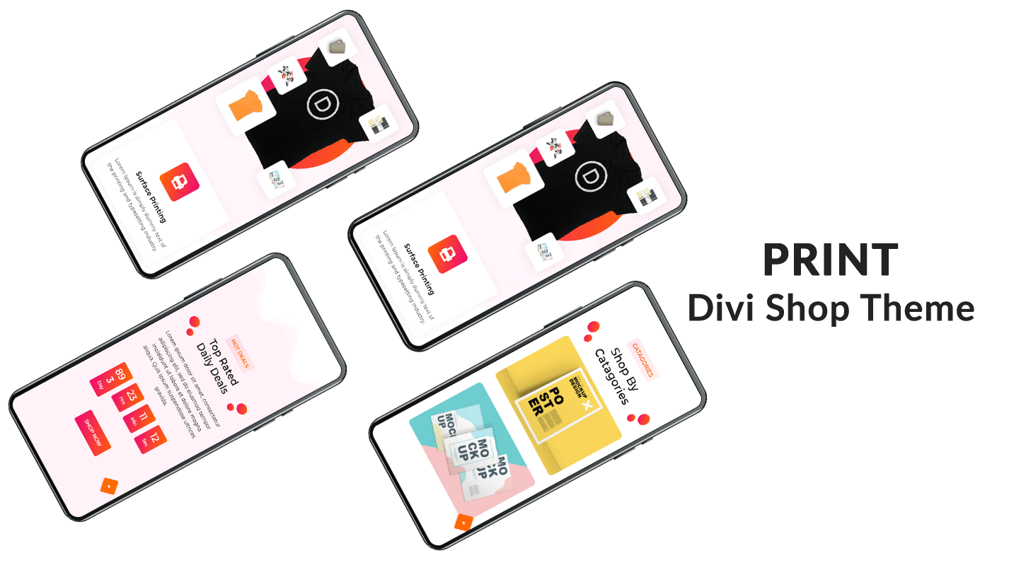 Divi Print Shop Theme - Divi Professional