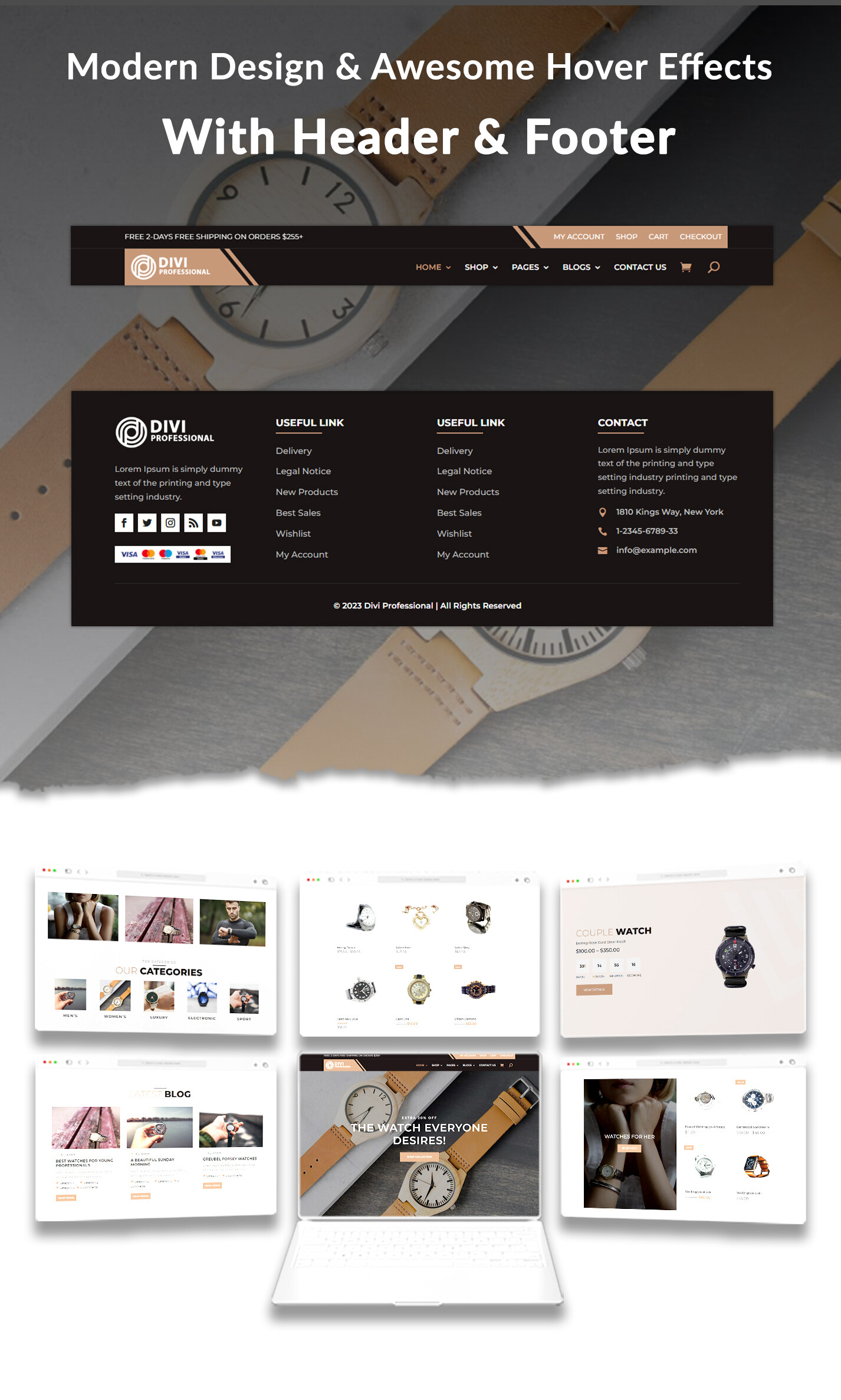 Divi Lawyer and Law Firm Child Theme