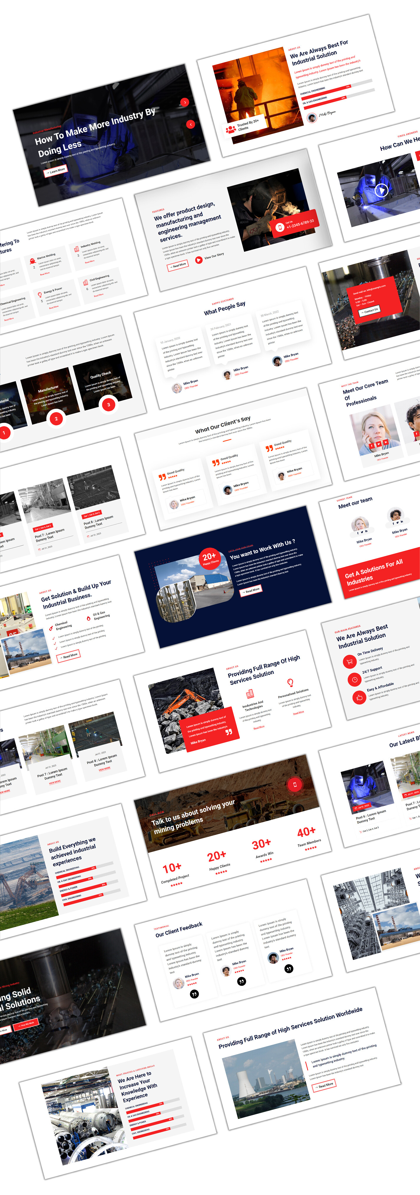 Divi Factory And Industrial Child Theme